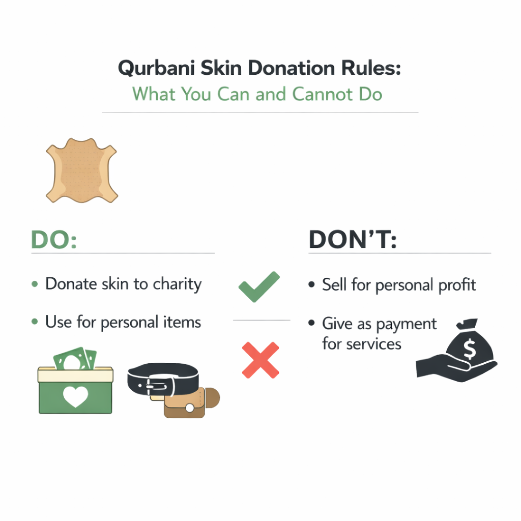 Qurbani Skin Donation Rules: What You Can and Cannot Do