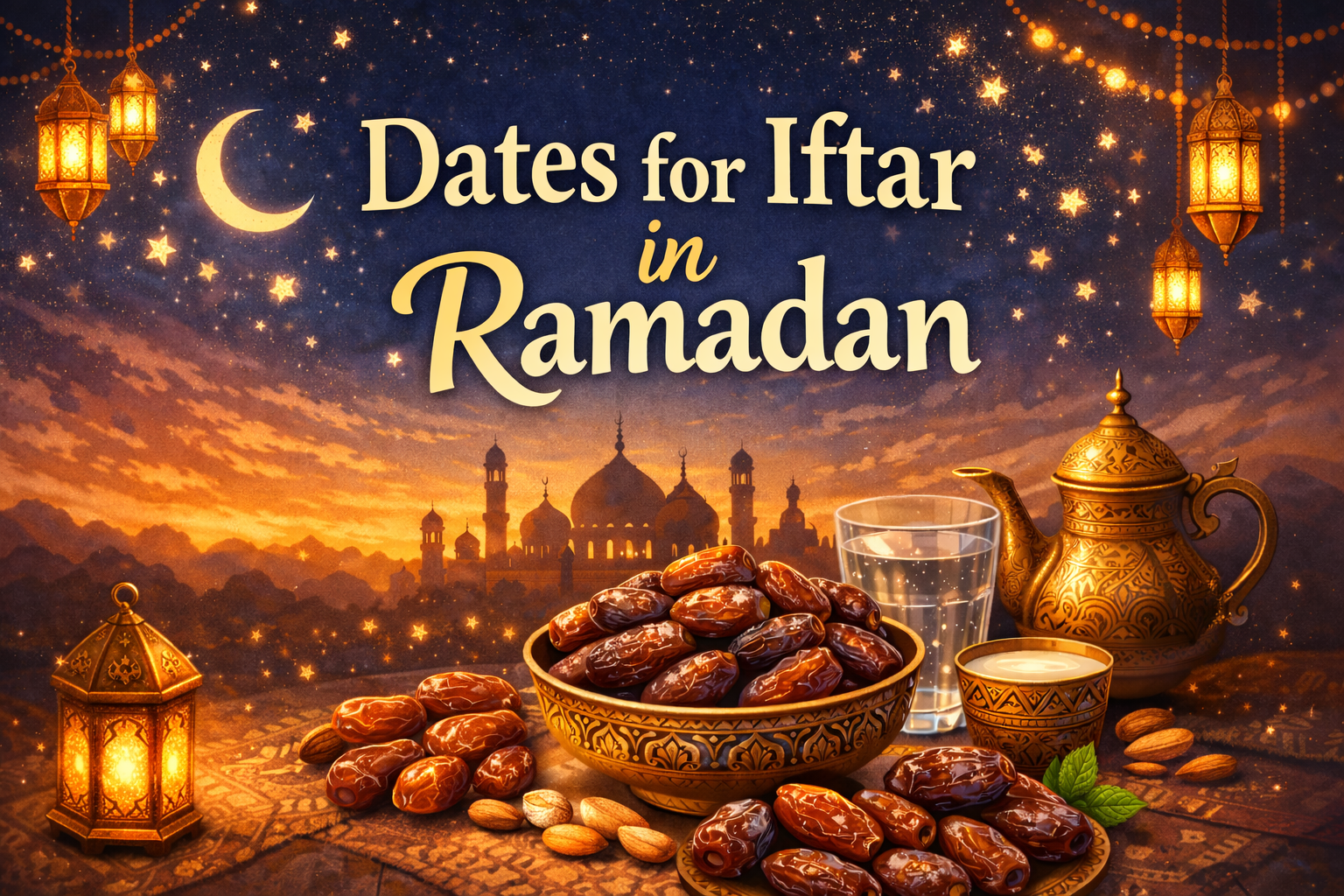 Dates for Iftar in Ramadan