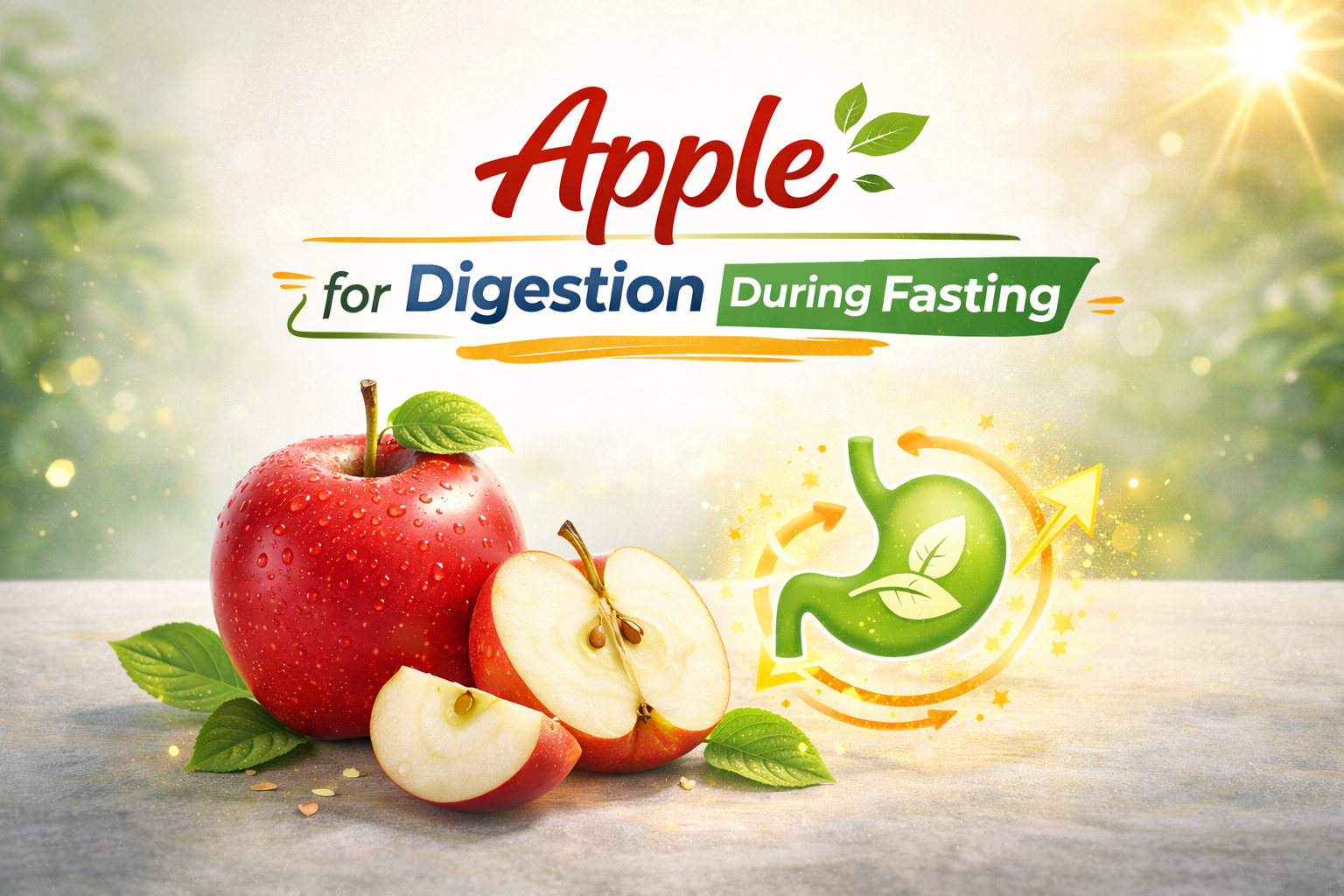Apple for Digestion During Fasting