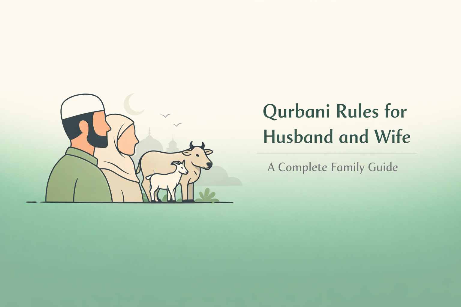 Qurbani Rules for Husband and Wife: A Complete Family Guide