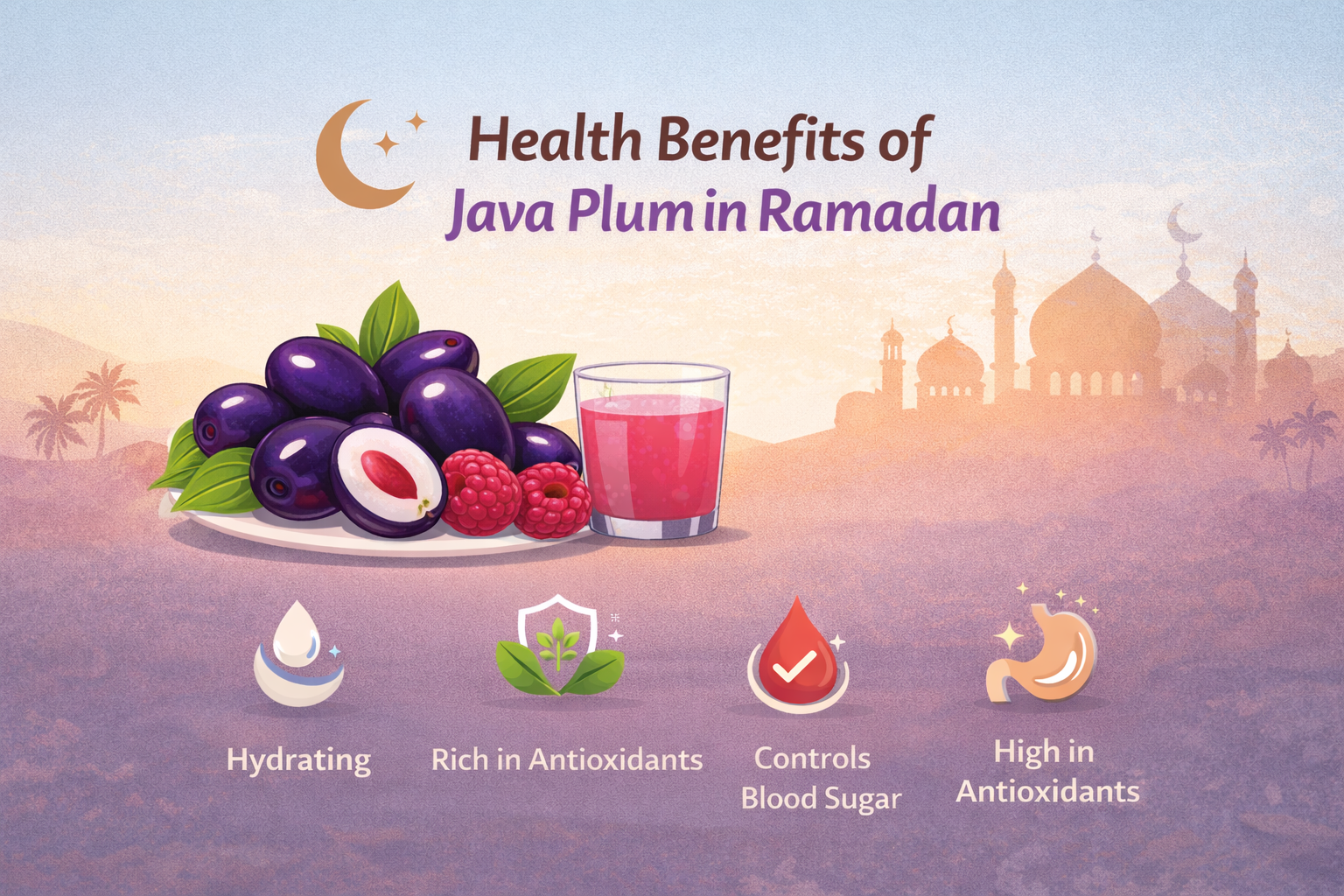 Health Benefits of Java Plum in Ramadan