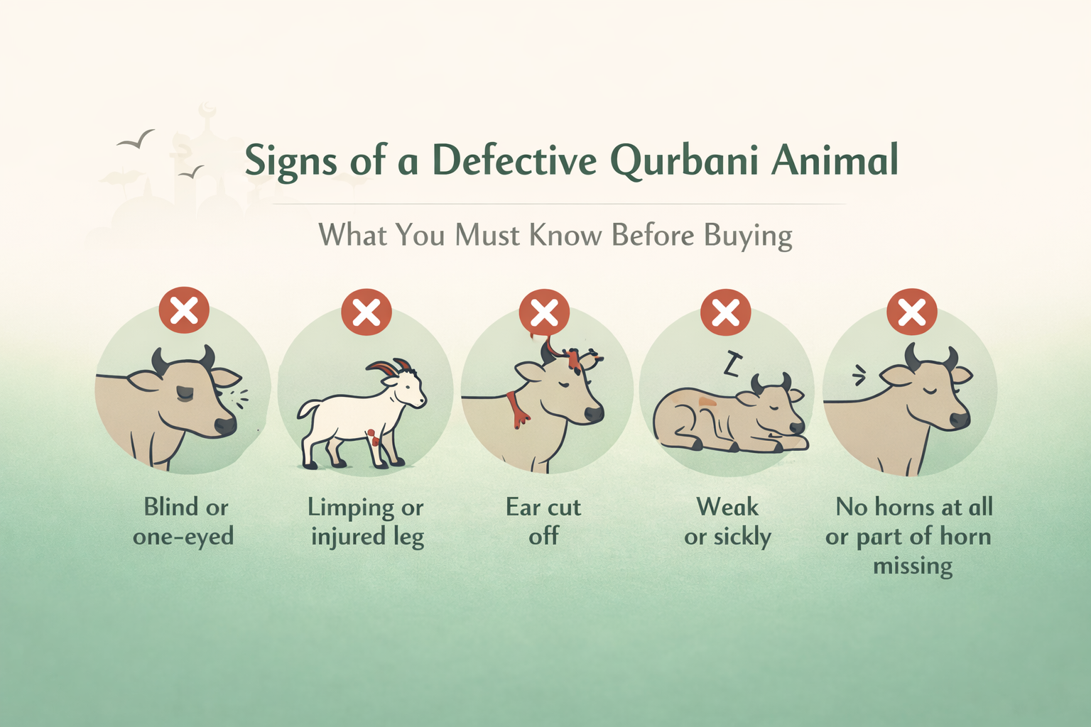Signs of a Defective Qurbani Animal: What You Must Know Before Buying
