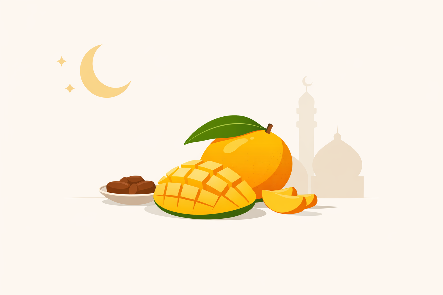Mango for Iftar in Ramadan