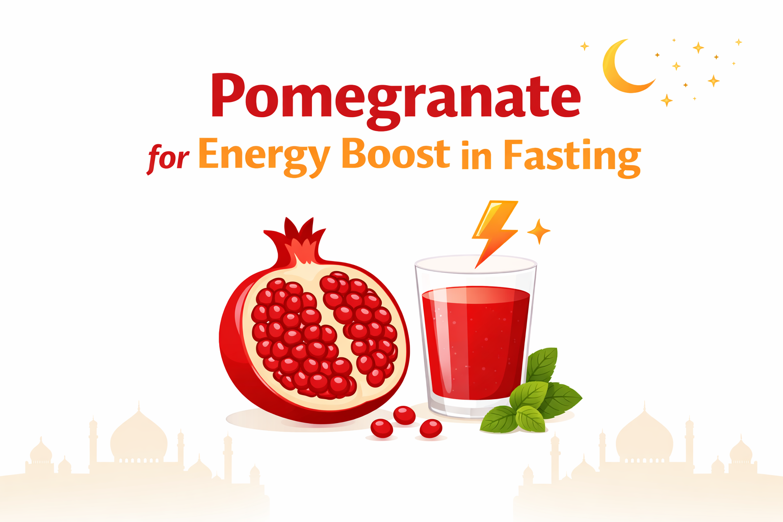 Pomegranate for Energy Boost in Fasting: A Natural Choice