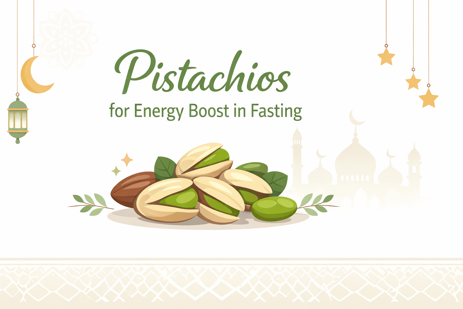 Pistachios for Energy Boost in Fasting