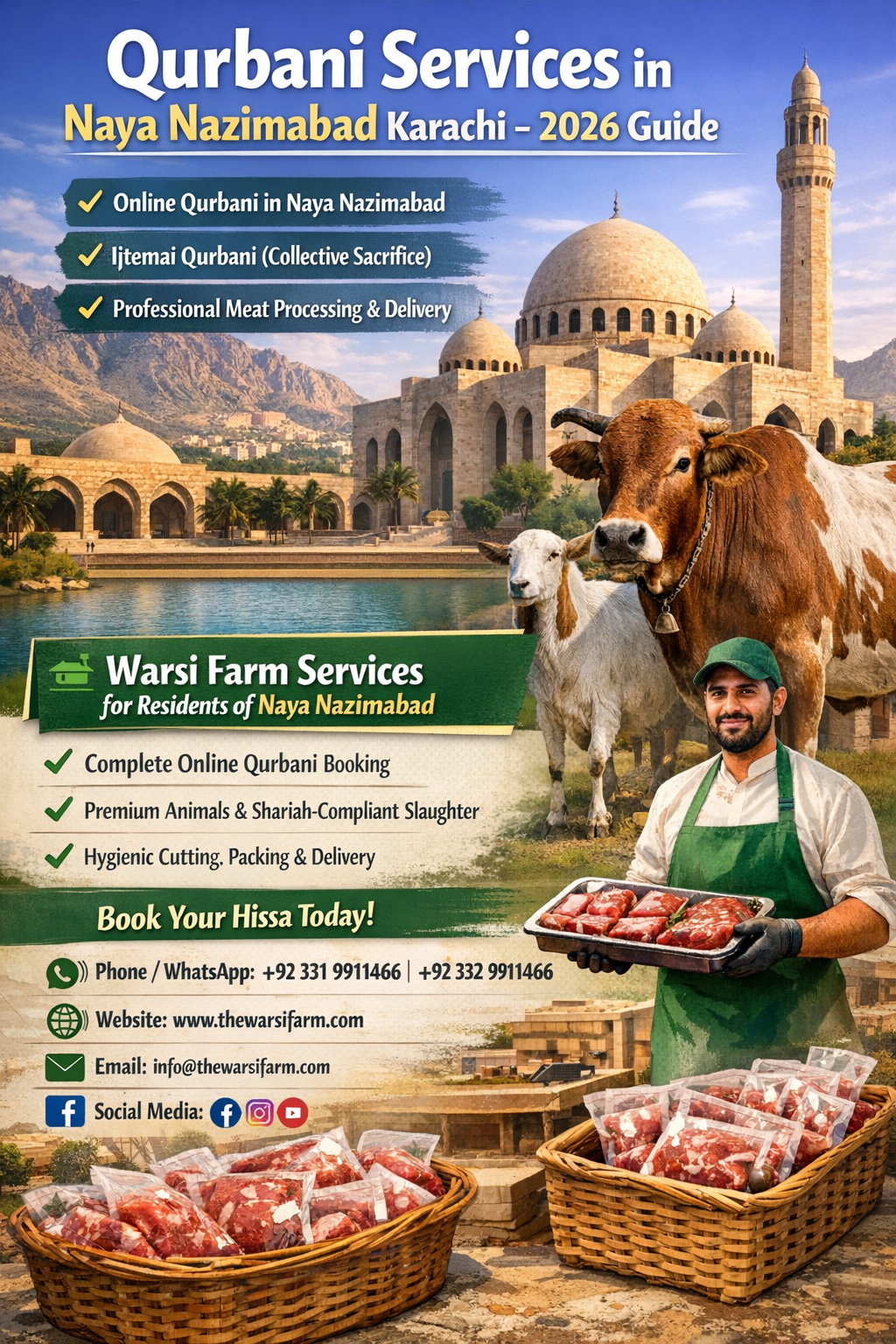 Qurbani Services in Naya Nazimabad Karachi – 2026 Guide
