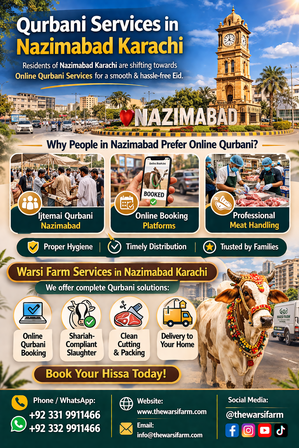 Qurbani Services in Nazimabad Karachi
