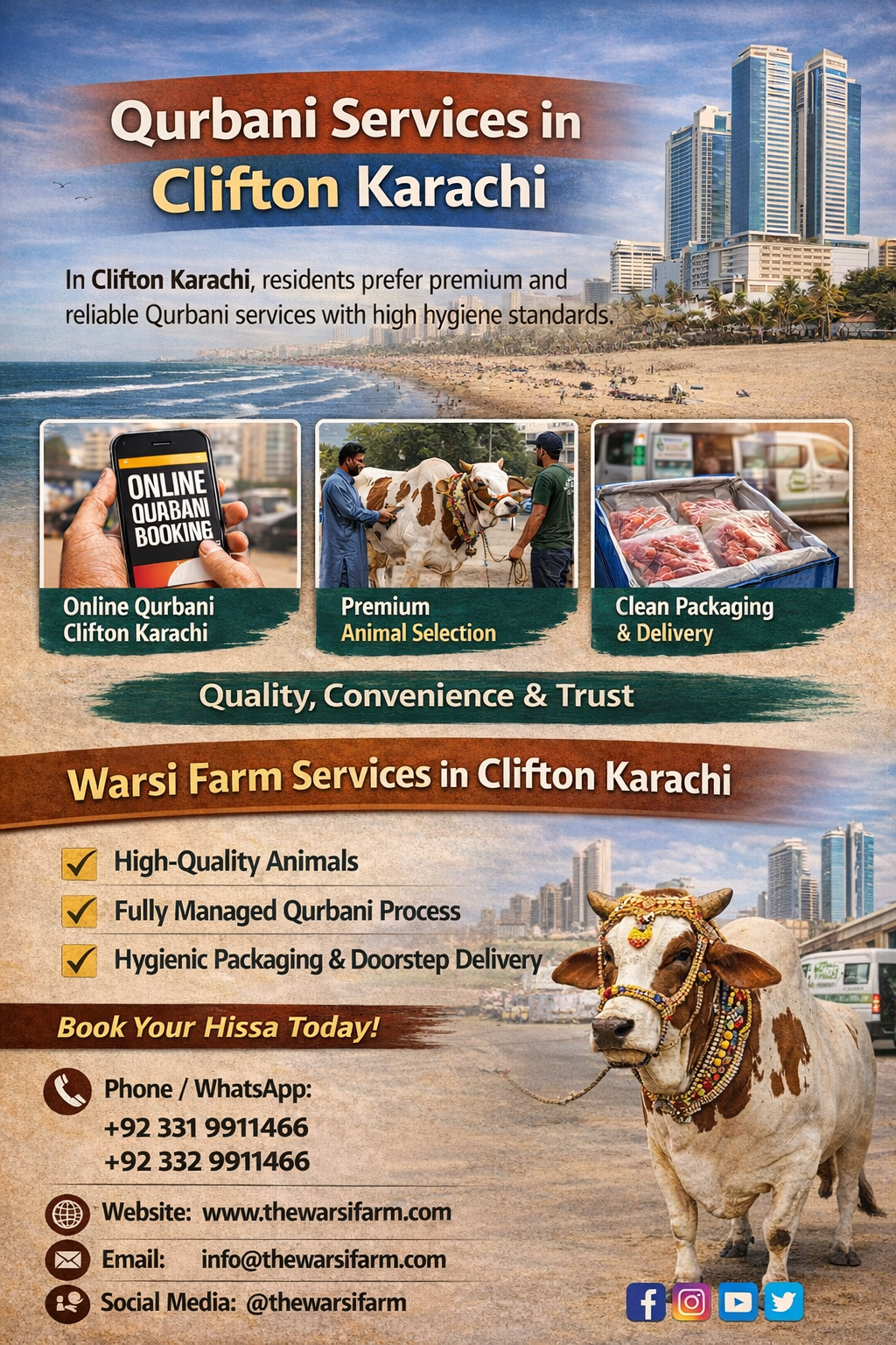 Qurbani Services in Clifton Karachi