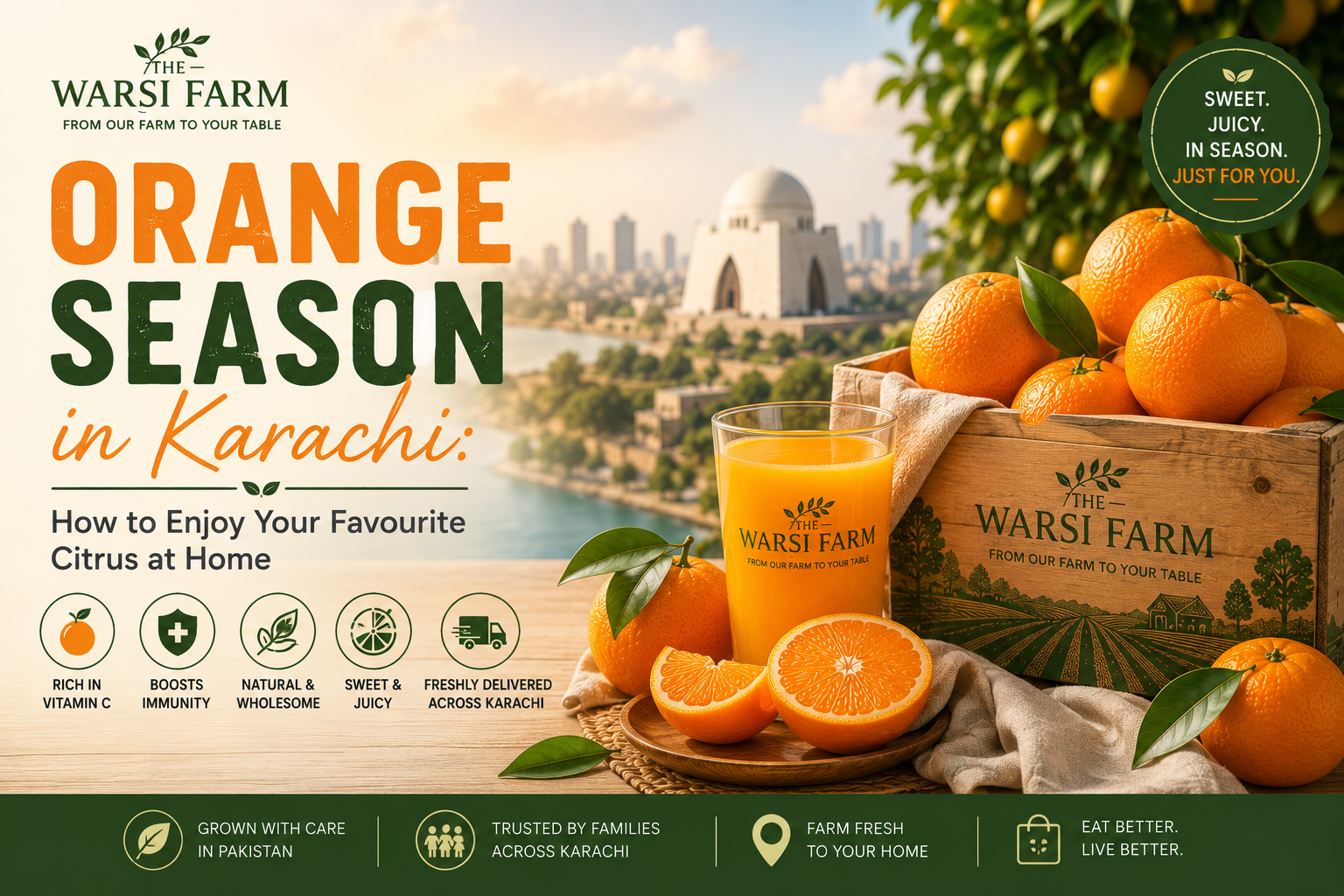 Orange Season in Karachi: How to Enjoy Your Favourite Citrus at Home