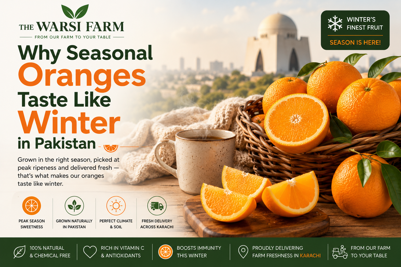 Why Seasonal Oranges Taste Like Winter in Pakistan