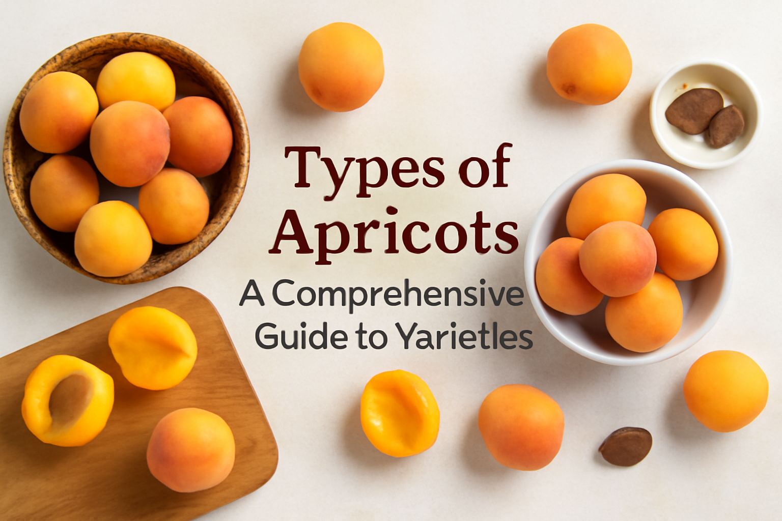 Discover the different types of apricots, their unique characteristics, and the best uses for each variety. Learn about popular and rare apricot types!