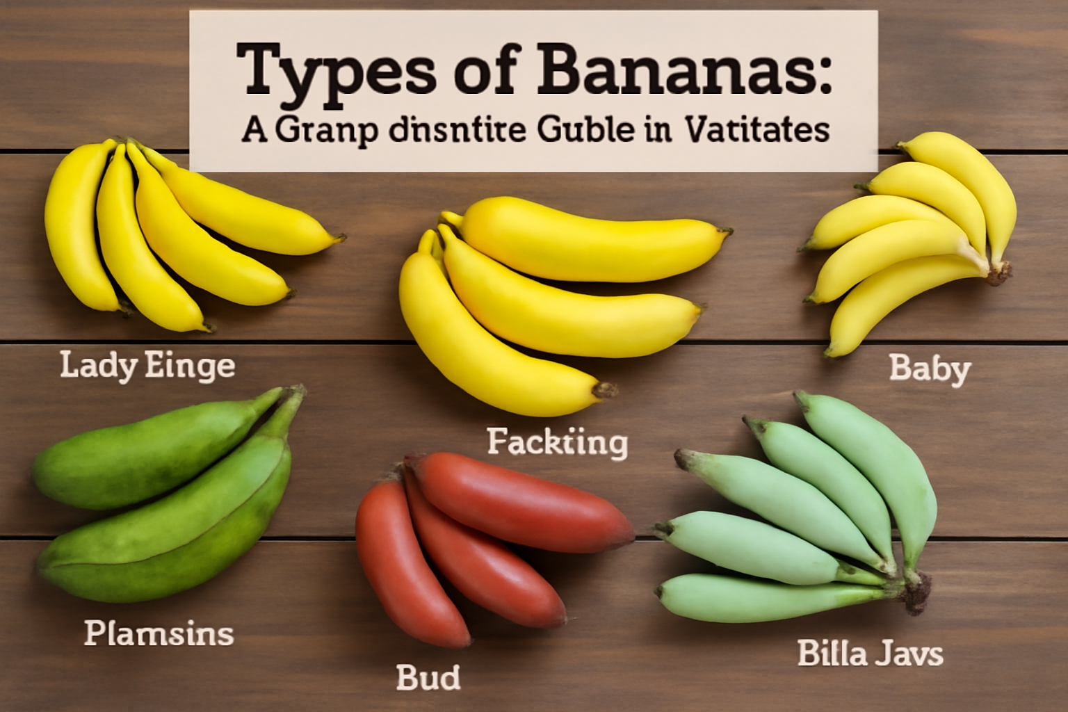 Explore the different types of bananas, from sweet to savory varieties. Learn about the best bananas for eating, cooking, and baking.