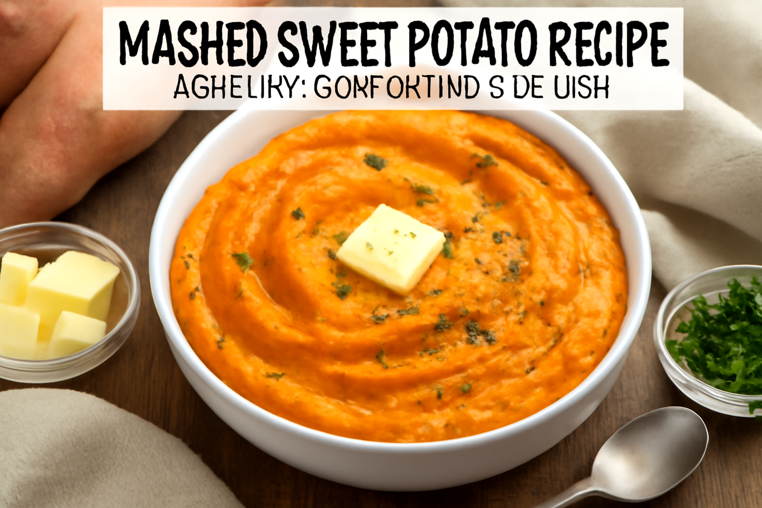 Learn how to make creamy mashed sweet potatoes with a few simple ingredients. Perfect for any meal, this easy recipe is a healthy and delicious side dish.