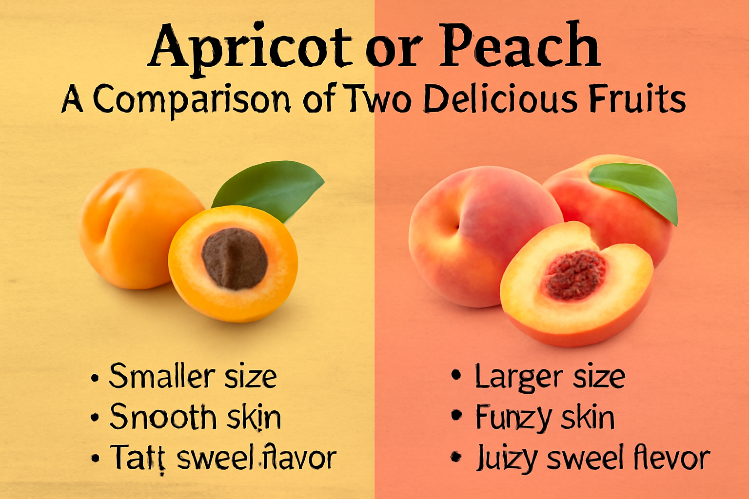 Apricot or Peach: A Comparison of Two Delicious Fruits – The Warsi Farm