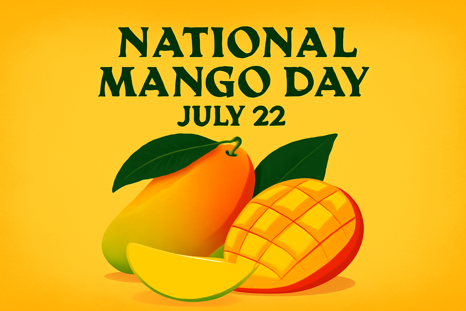 National Mango Day celebrates the delicious and versatile mango. Learn about its origins, varieties, and the global significance of this tropical fruit. Discover fun facts, recipes, and why it's loved worldwide.