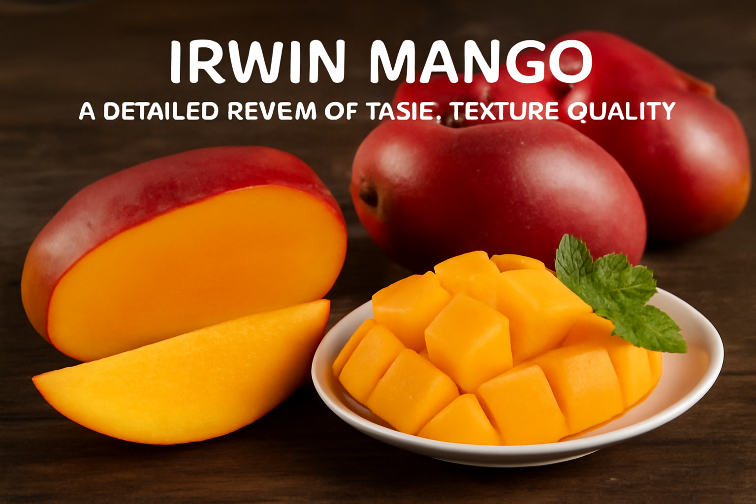 Discover the Irwin Mango's exquisite taste, smooth texture, and consistent quality. Learn why this tropical fruit is beloved worldwide for its sweetness, flavor, and versatility.