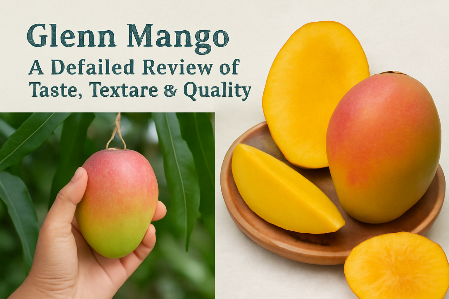 Discover the taste, texture, and quality of Glenn Mango – a premium mango variety known for its sweet, tangy flavor and smooth, tender texture. A must-try fruit for any mango lover!