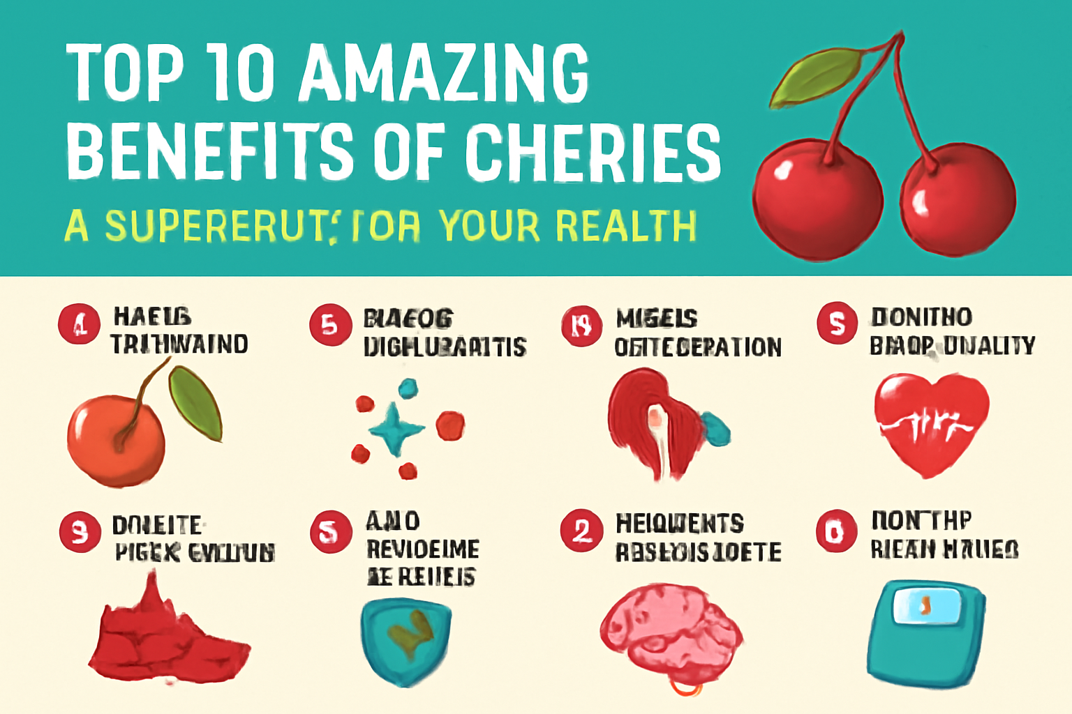 Top 10 Amazing Benefits of Cherries: A Superfruit for Your Health
