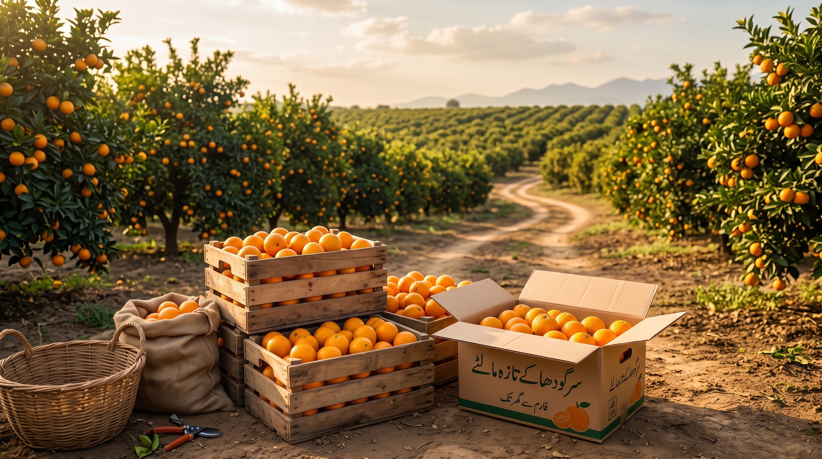 How Oranges Go From Orchard to Your Home