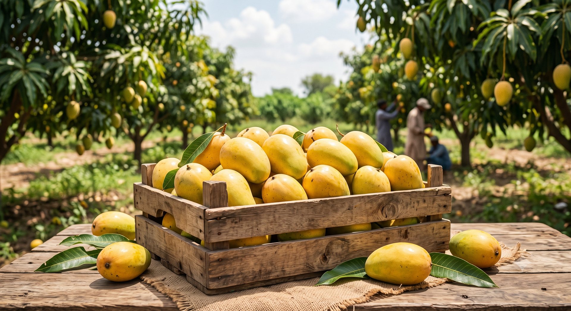 White Chaunsa Mangoes — Siddiqui Farms Multan