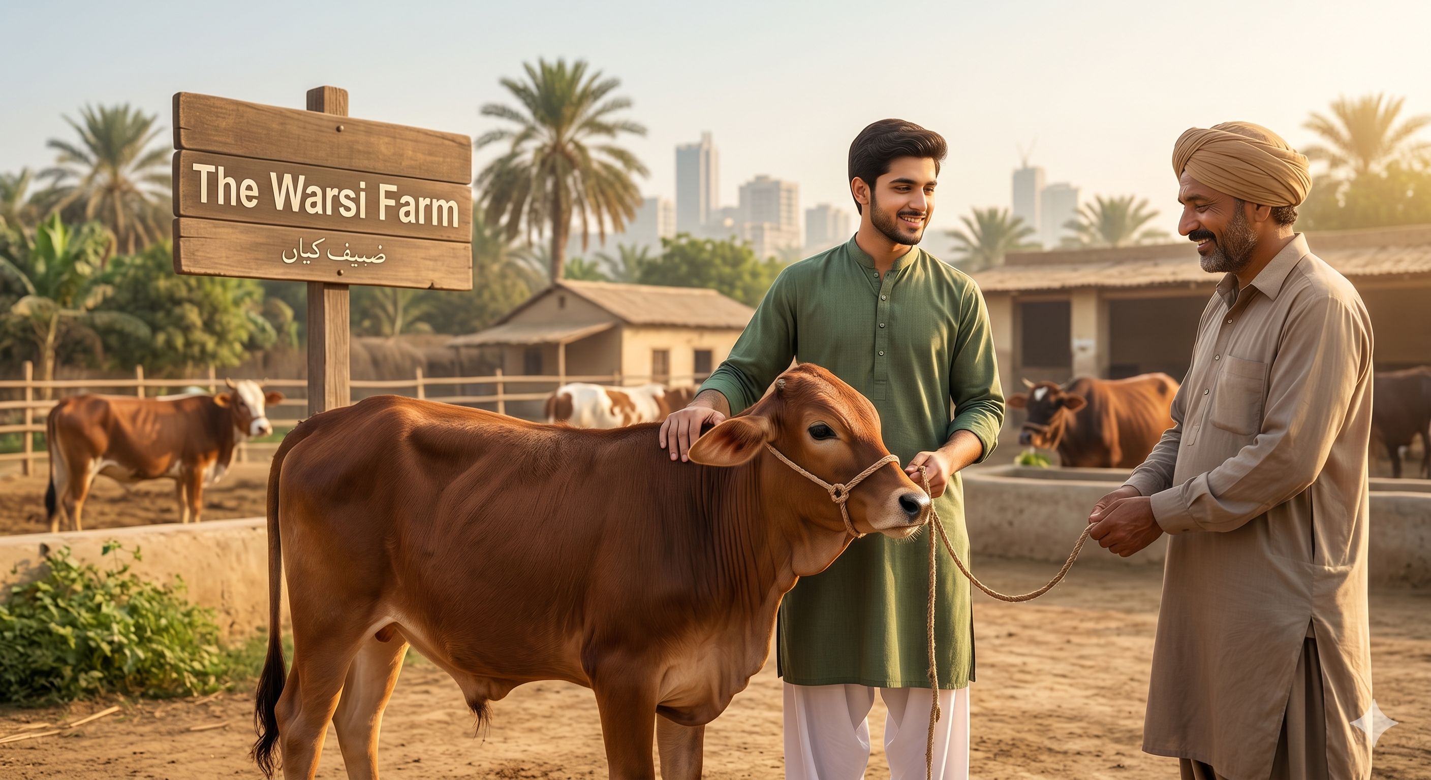 Veal Share Near Me | Qurbani 2026 Karachi | The Warsi Farm