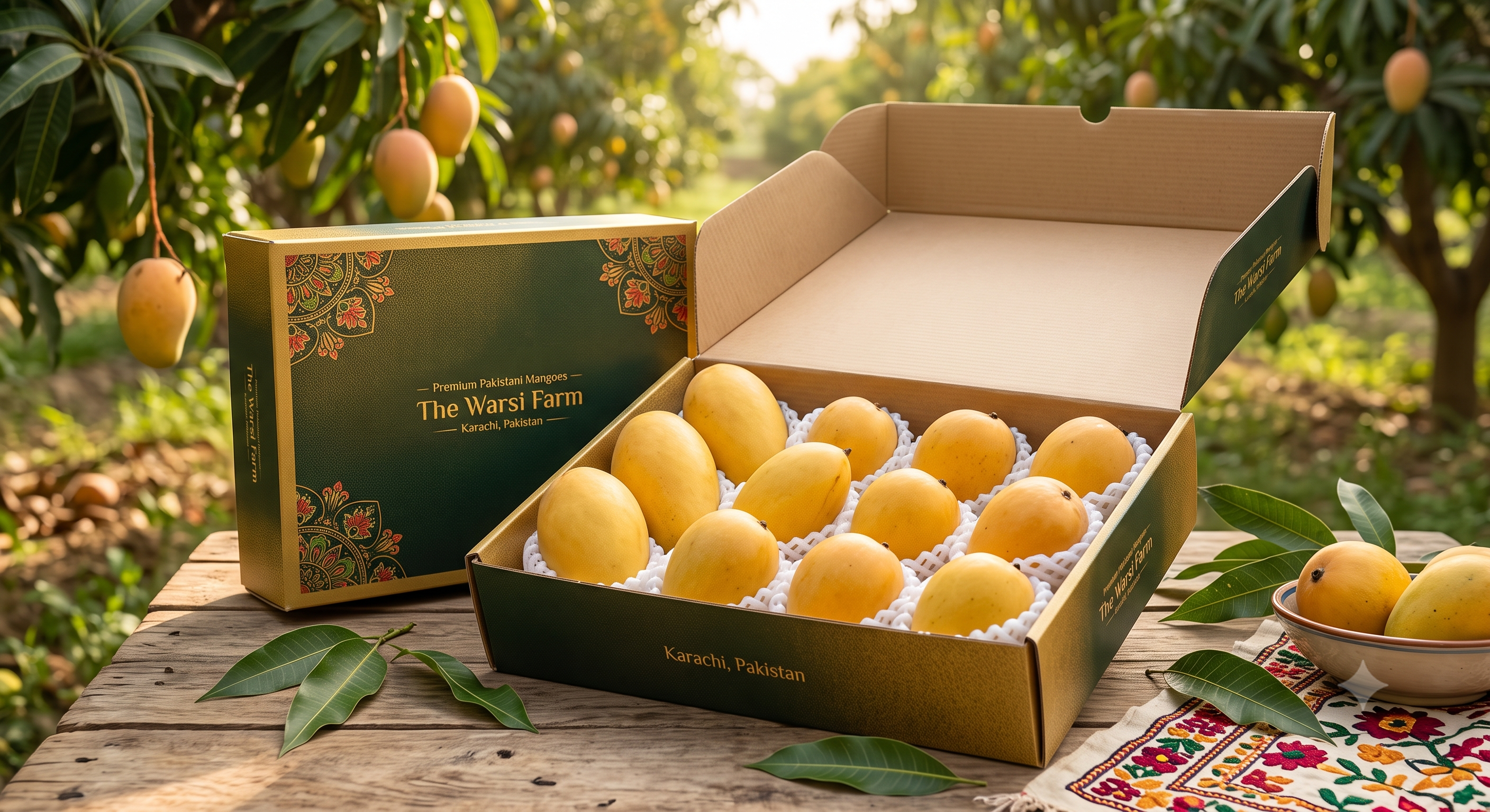 Buy Mango Gift Boxes Online in Pakistan – Premium Mango Gift Boxes by The Warsi Farm
