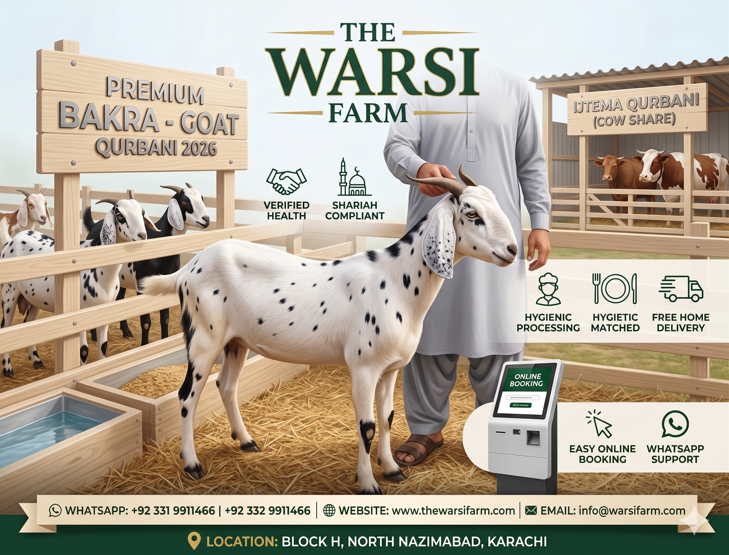 Goat Farm in Pakistan