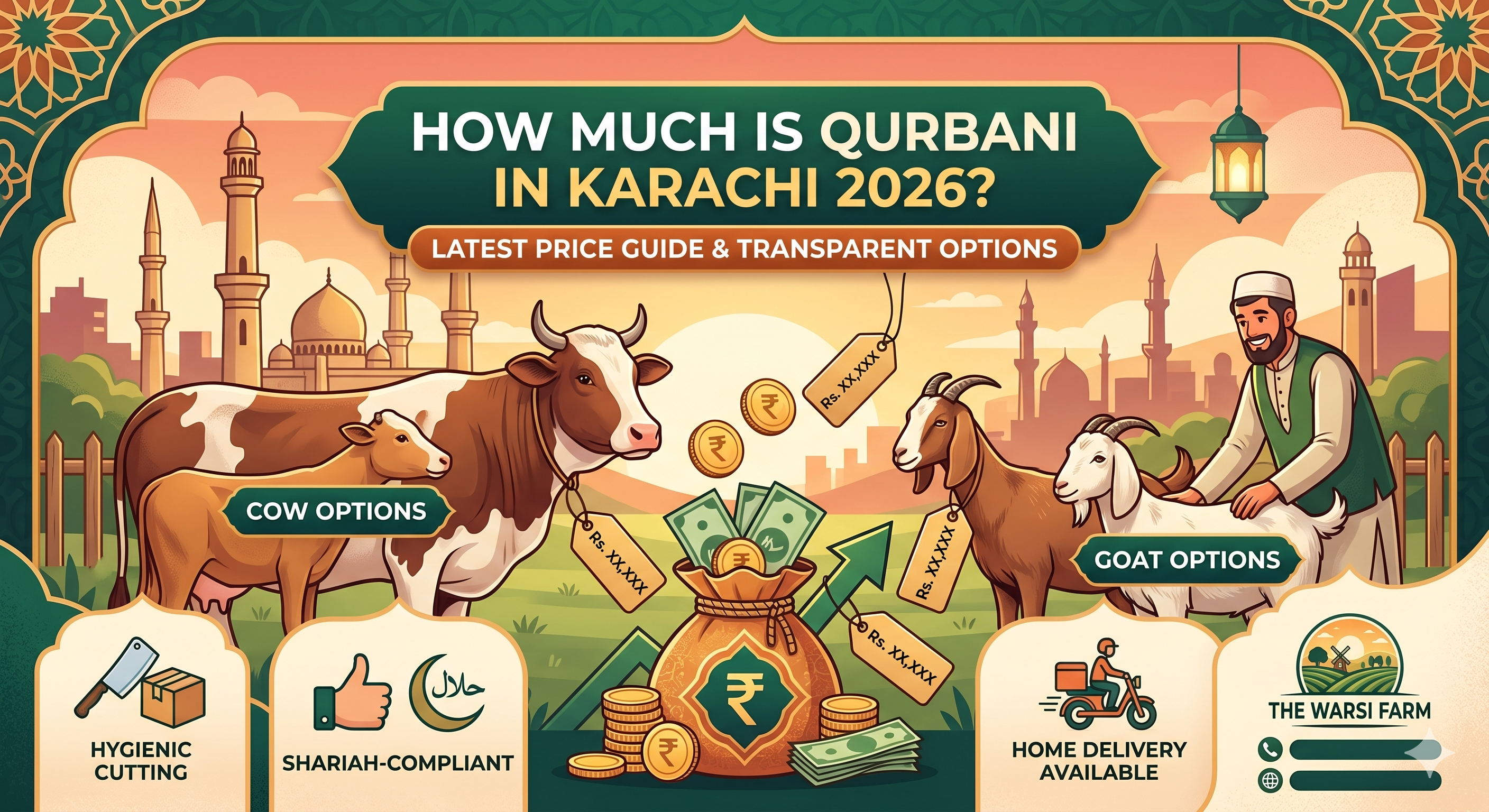 How Much is Qurbani in Karachi 2026? | Latest Qurbani Price Guide