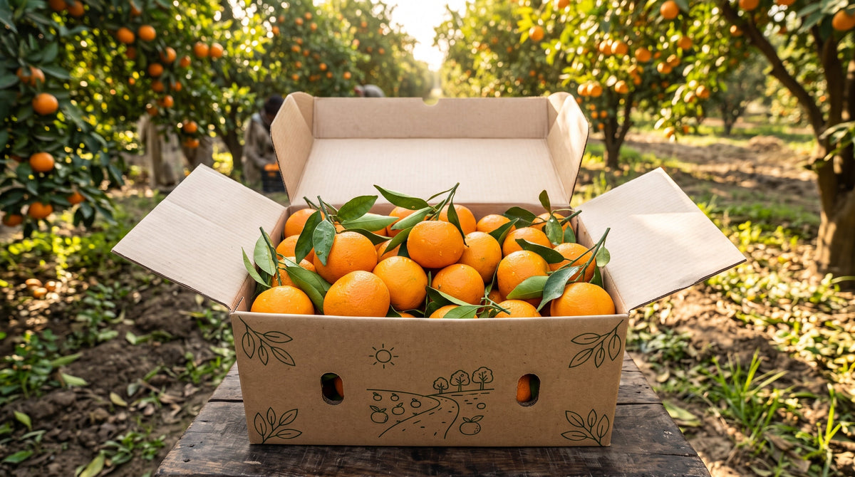 Farm Fresh Kinnow Box Delivery