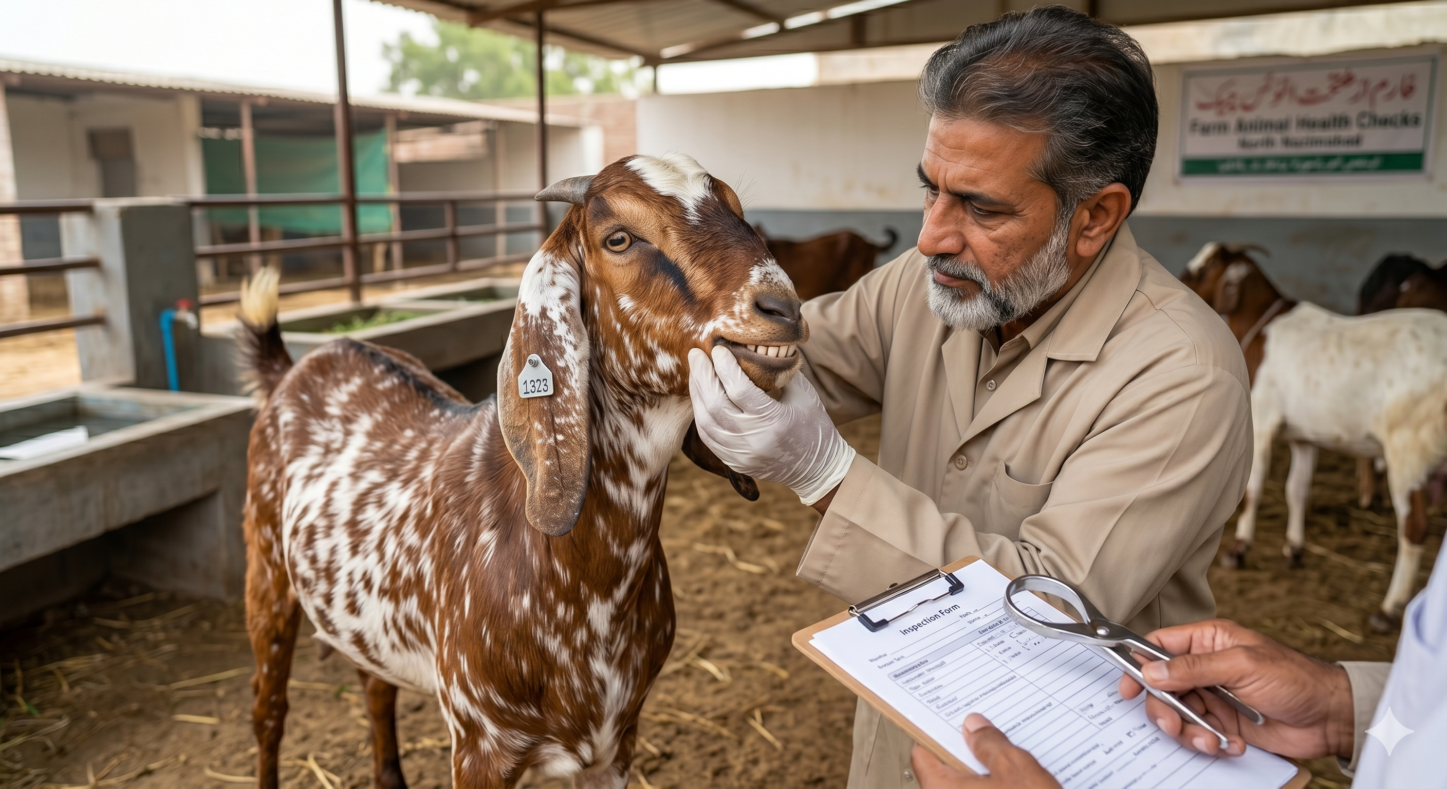 Identifying a Healthy Goat for Qurbani