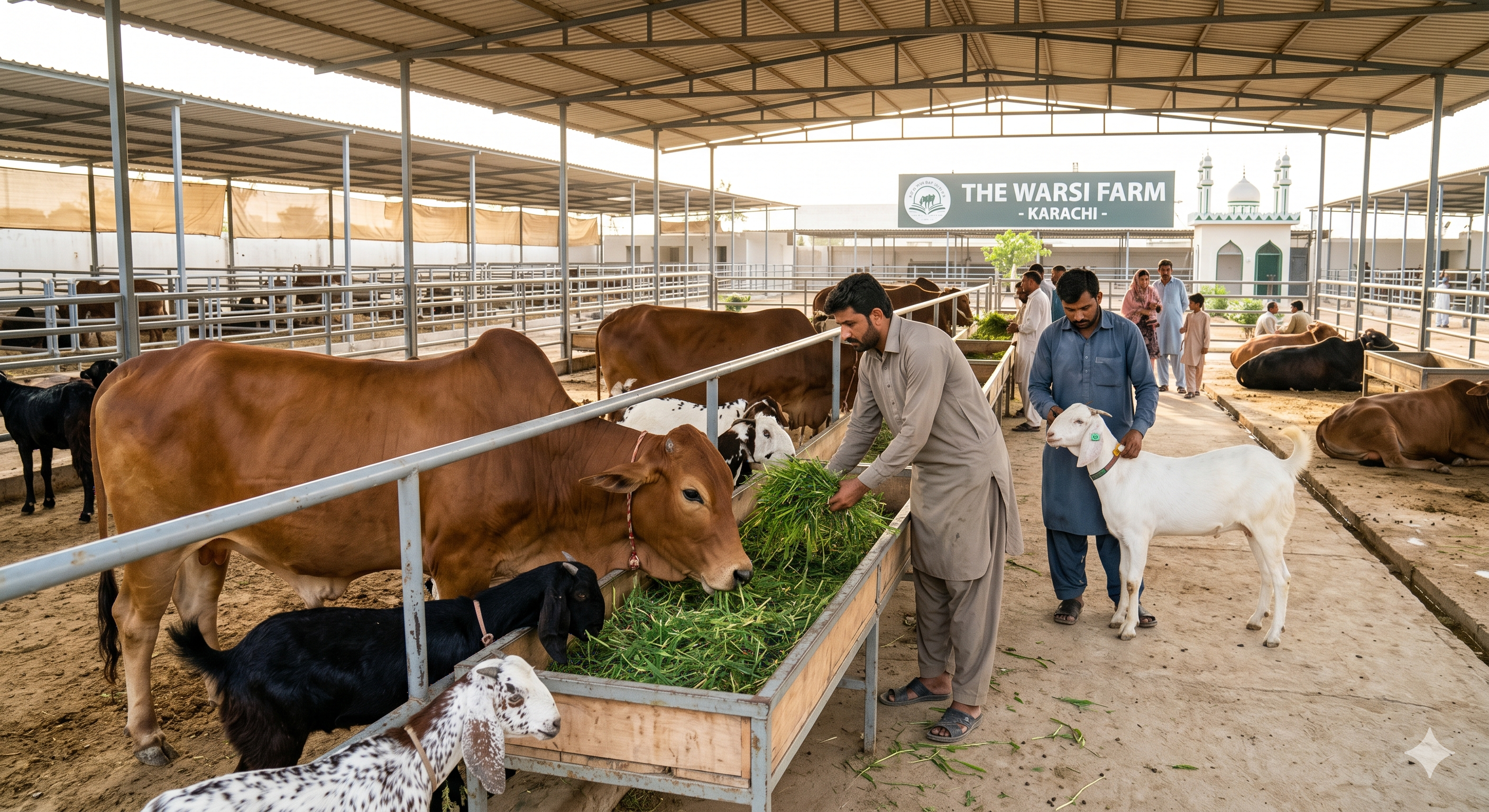 Qurbani Animals in Karachi – Visit The Warsi Farm Today