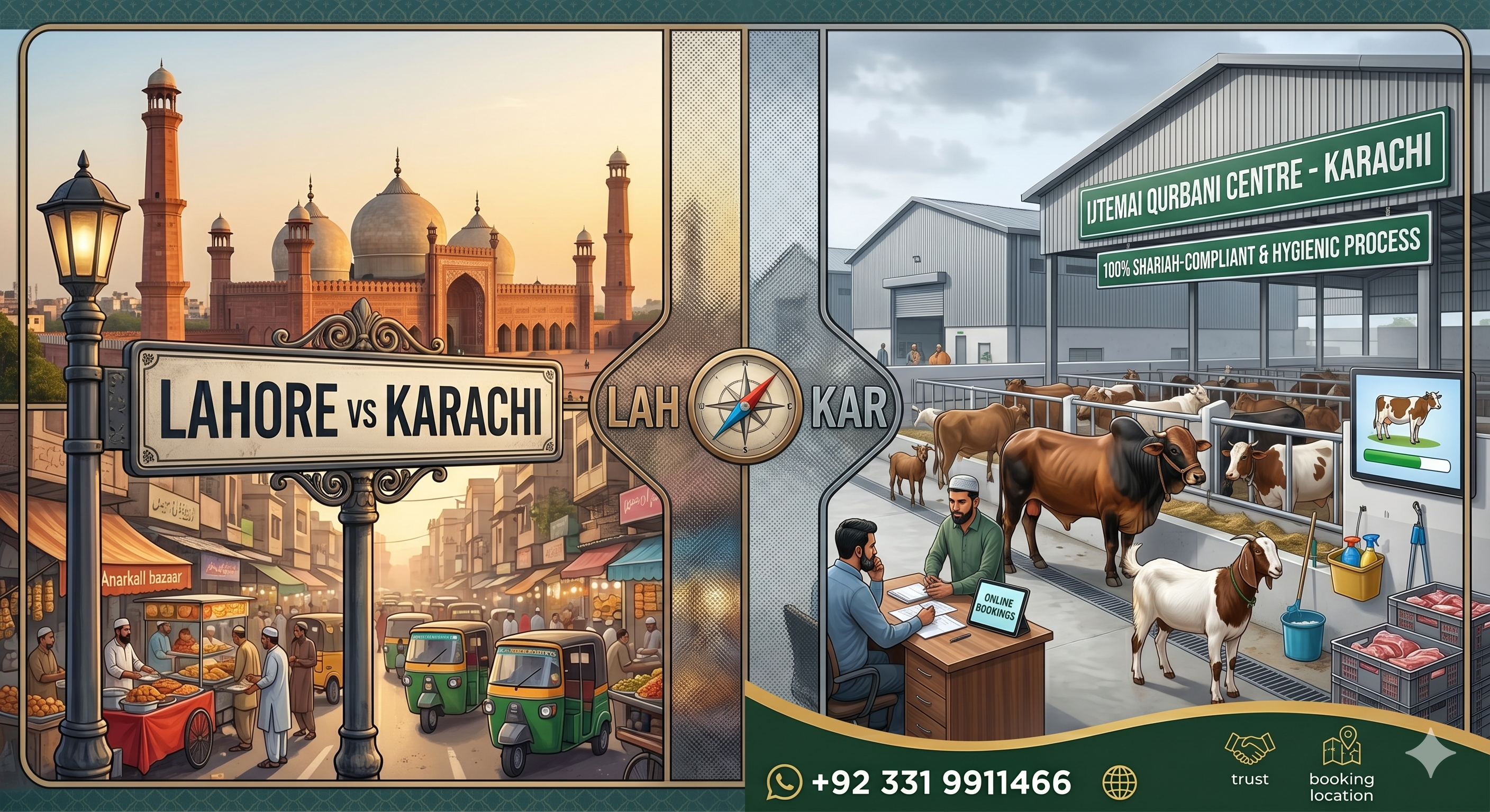 LAH vs KAR & Ijtemai Qurbani Karachi 2026