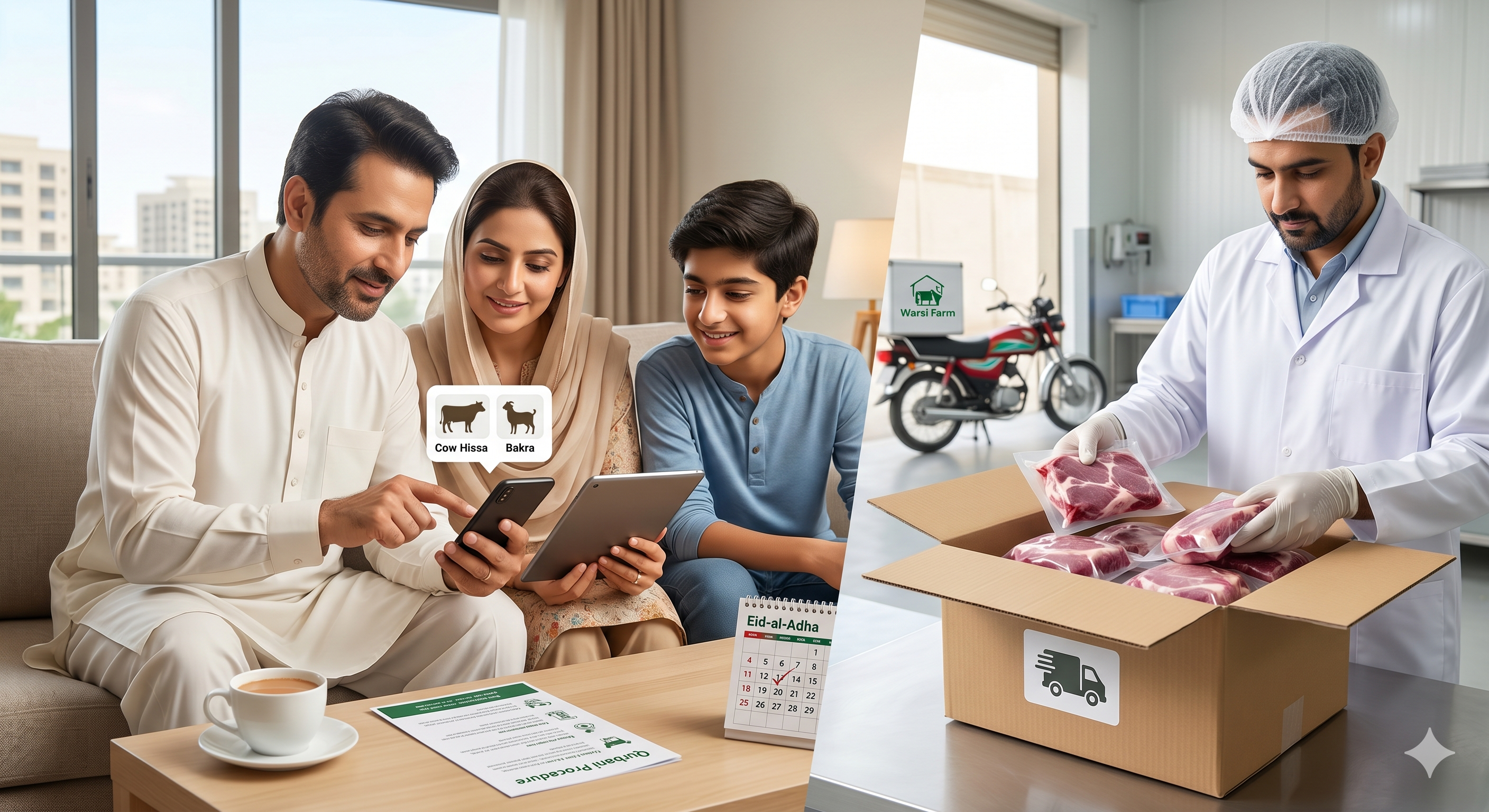 What’s the Booking Procedure for Online Qurbani? | The Warsi Farm
