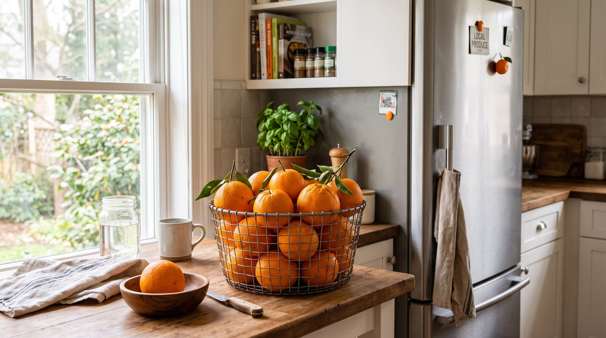 How to Store Kinnow Oranges Fresh at Home