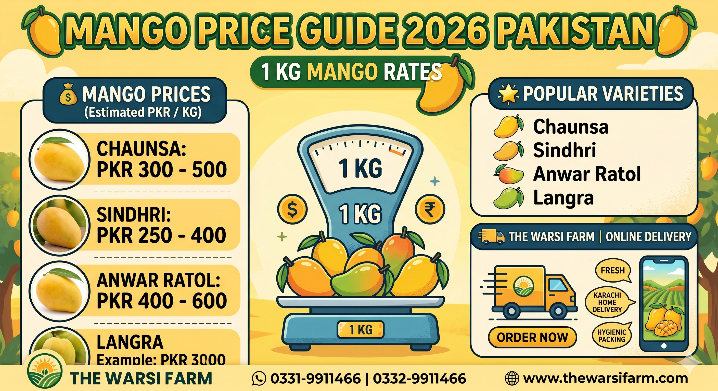 What is the Price of 1 KG of Mango in Pakistan? | Mango Rate Guide 2026