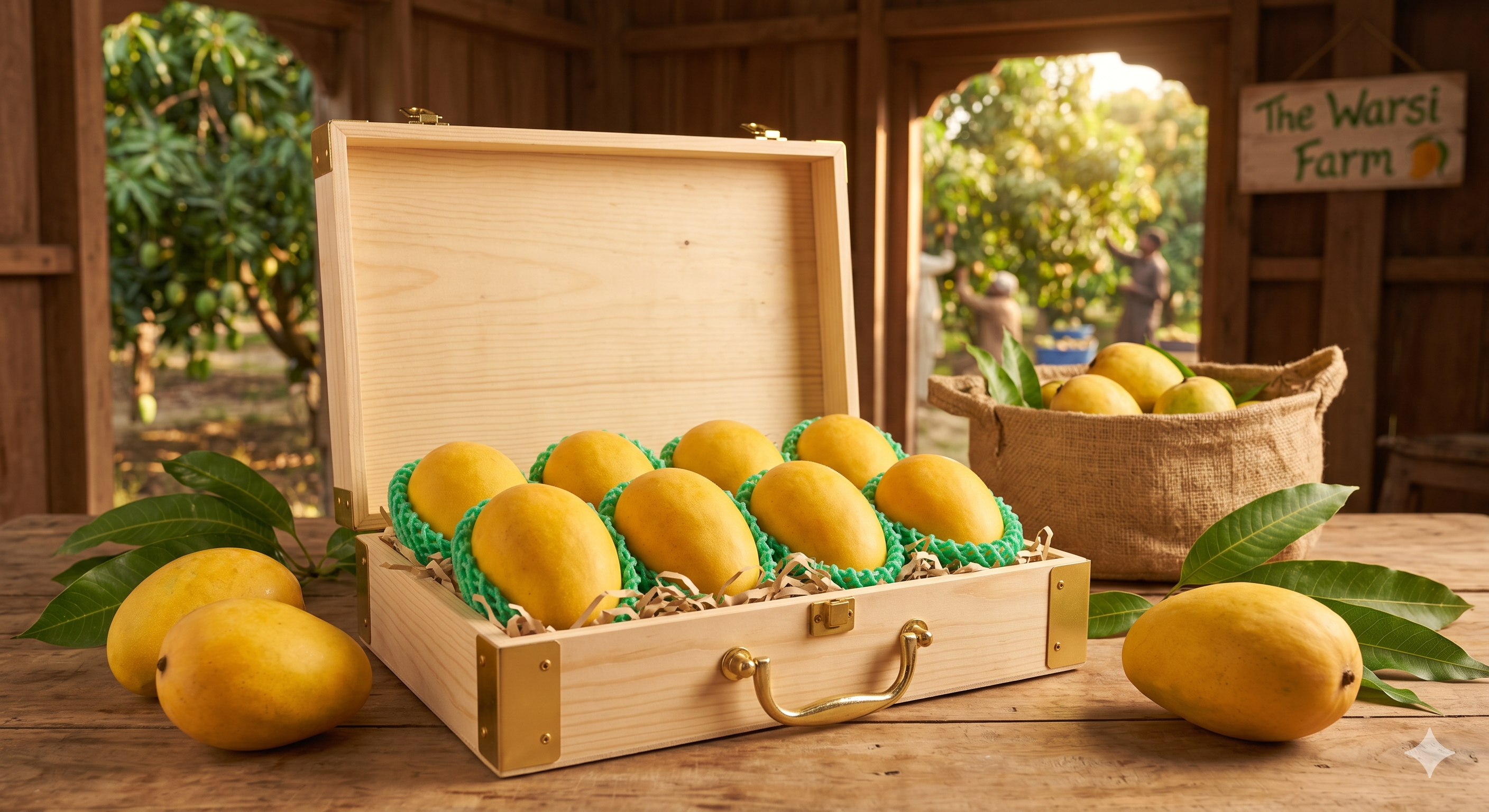 Best Sindhri Mangoes Delivered Nationwide | Premium Gift Boxes by The Warsi Farm