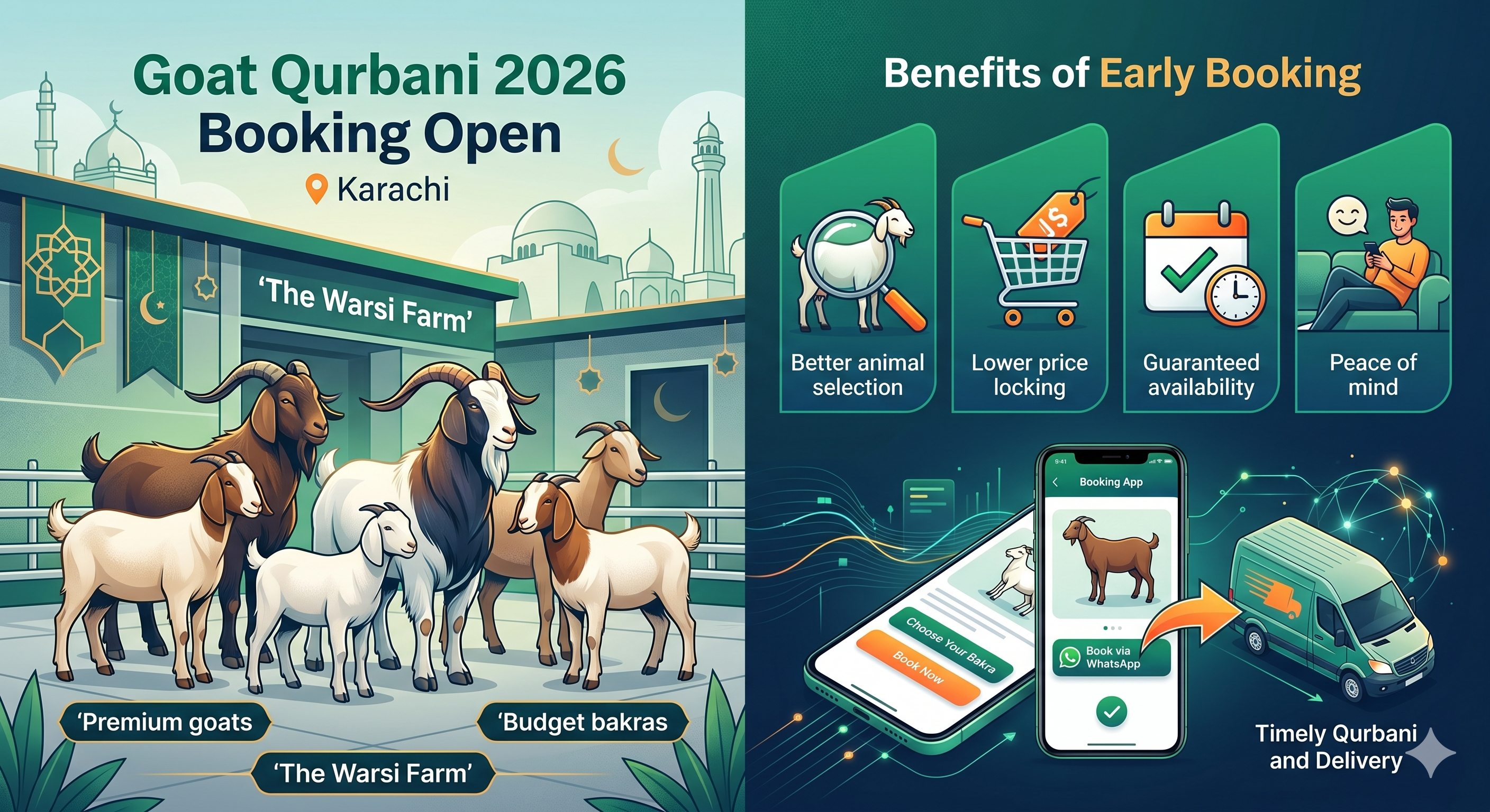 Goat Qurbani 2026 Booking Open