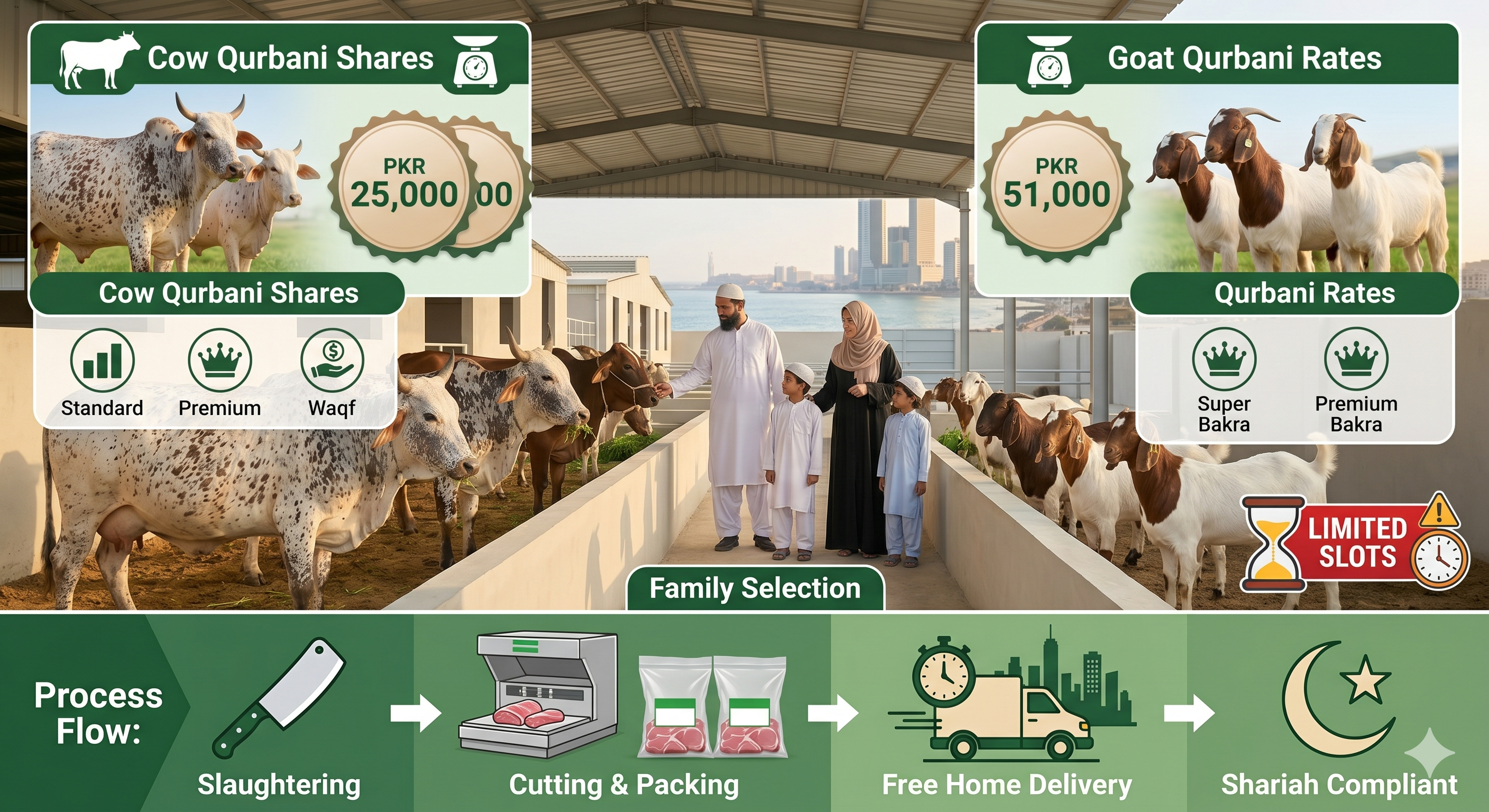 Karachi Qurbani Share Rates 2026 | Affordable Hissa Booking Guide