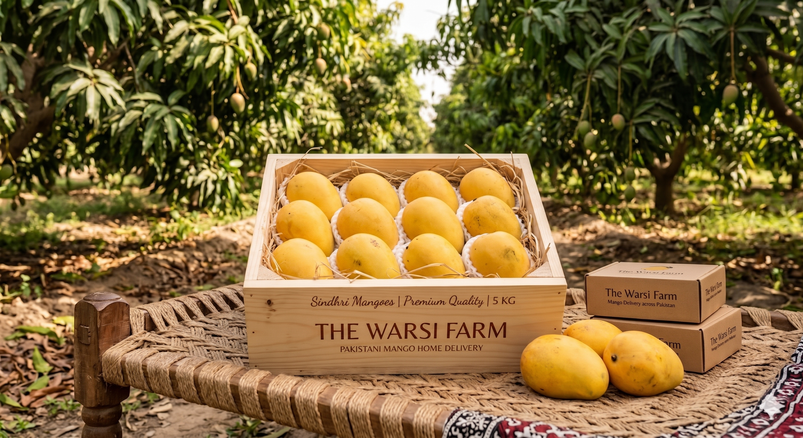 Best Pakistani Mango Home Delivery Across Pakistan | Premium Sindhri Mangoes – The Warsi Farm