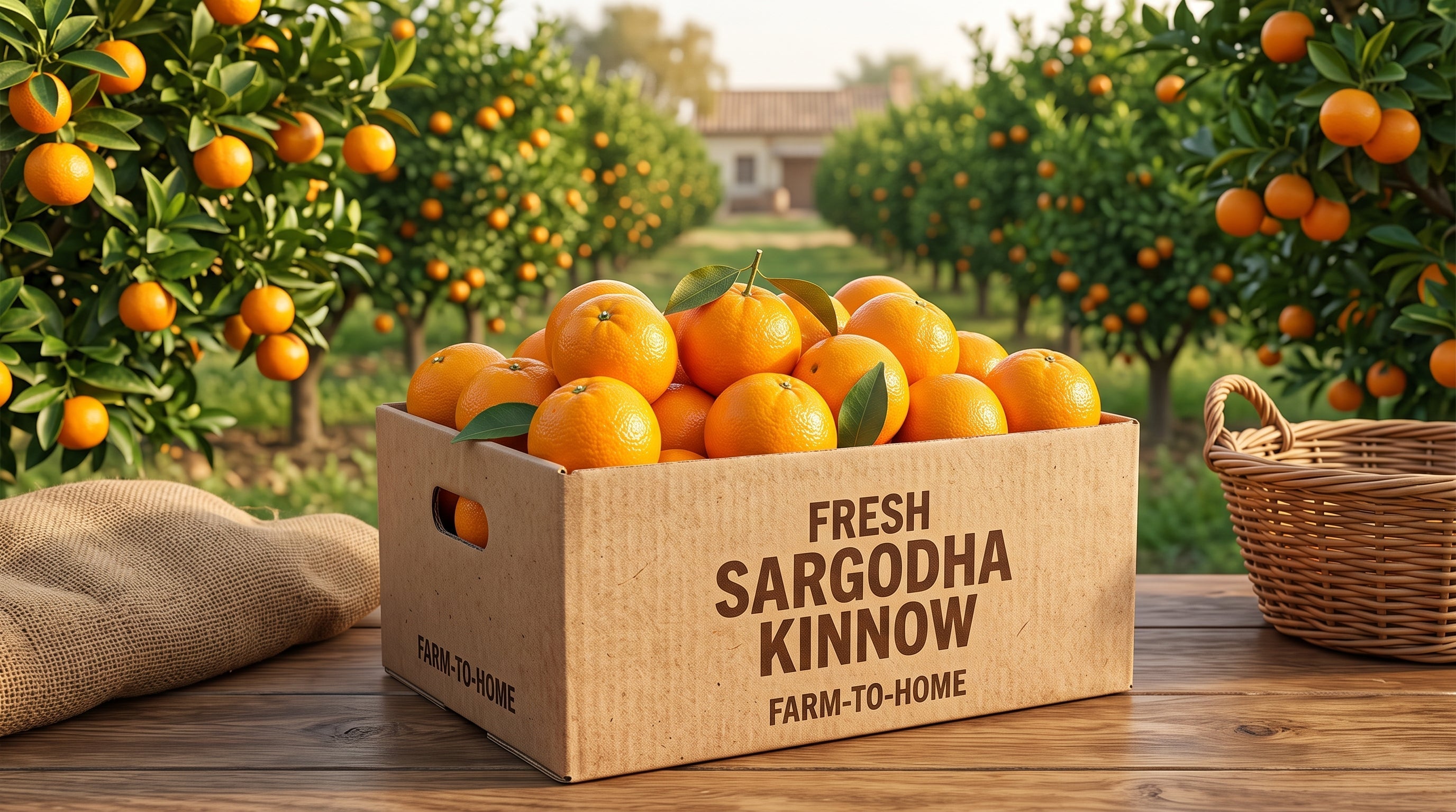 Sargodha Kinnow Oranges Online Delivery