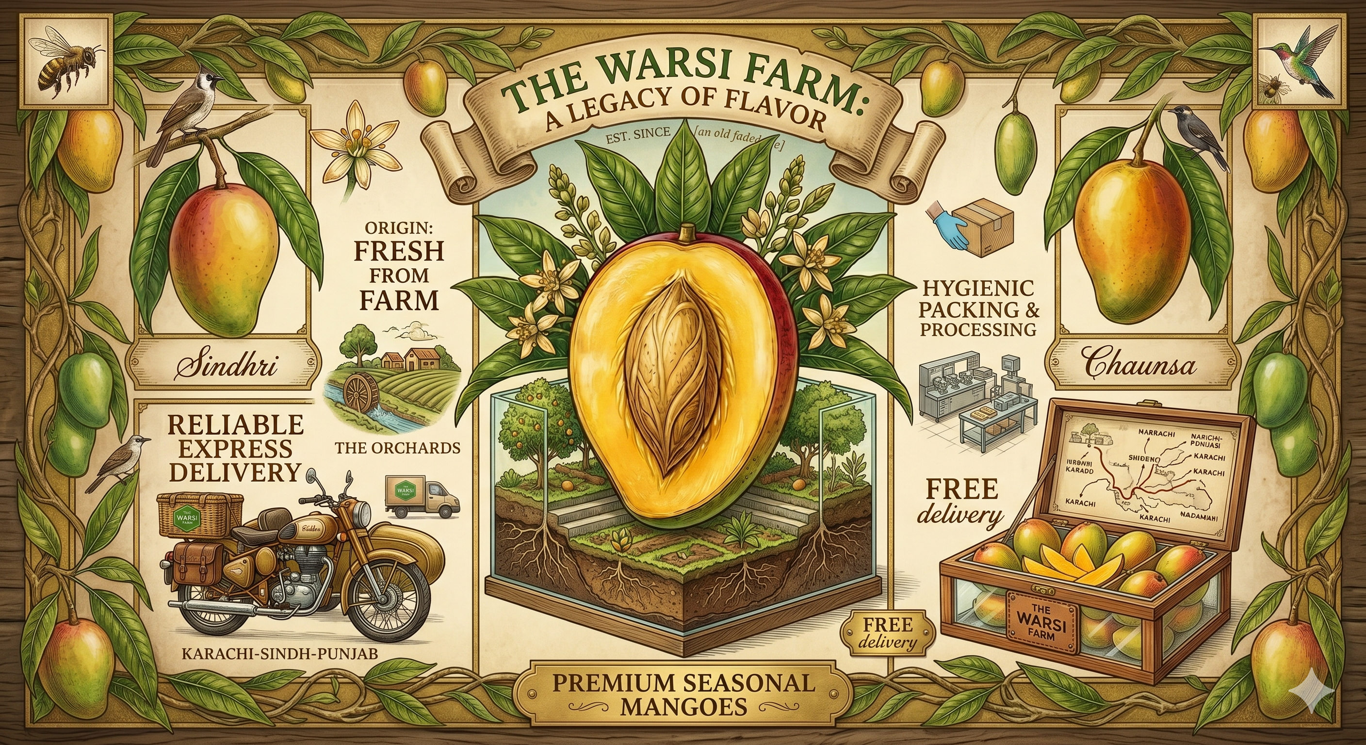 Where to Buy Mangoes in Karachi | Fresh Mango Delivery – The Warsi Farm