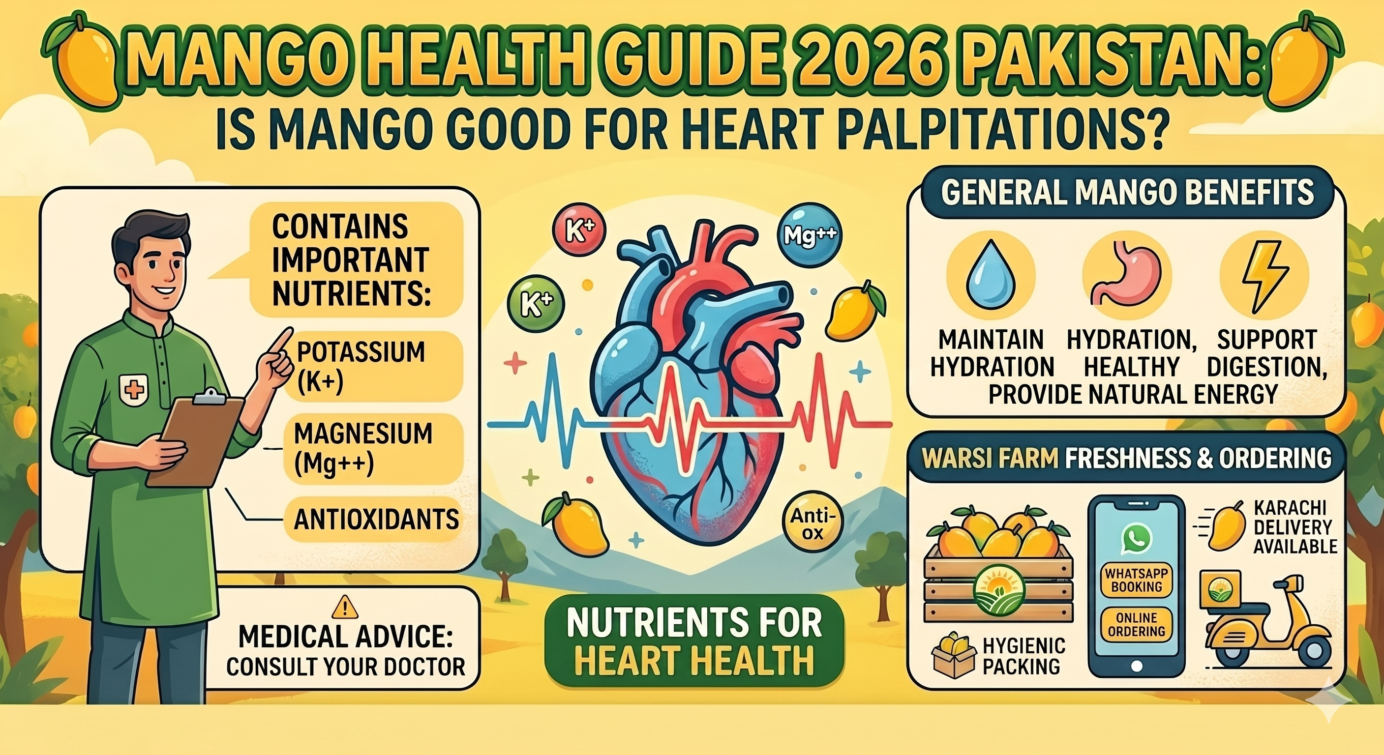 Is Mango Good for Heart Palpitations? | Mango Health Guide