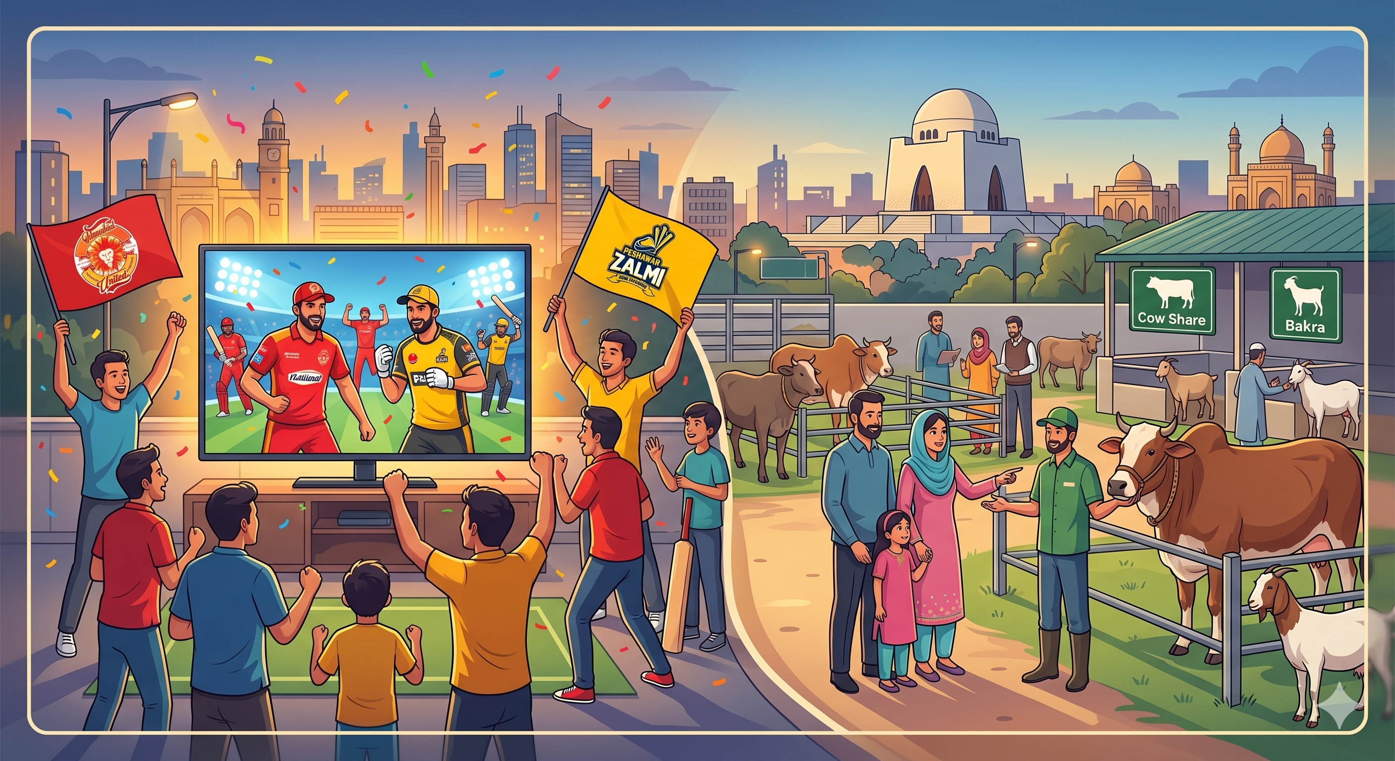 Islamabad United vs Pindi & Qurbani Planning Karachi 2026