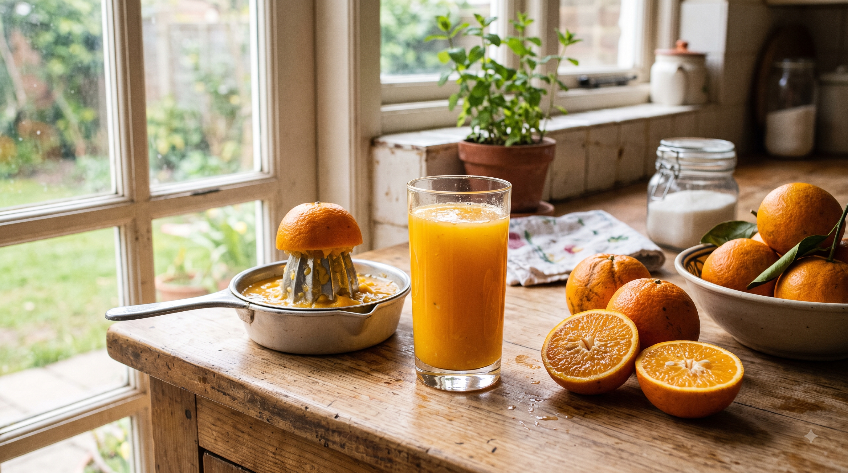 How to Make Fresh Kinnow Juice at Home