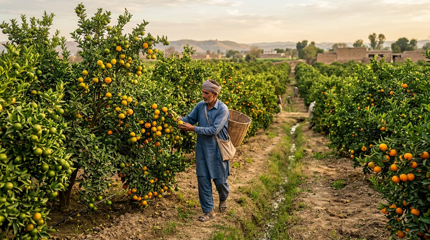 Kinnow Farming in Pakistan: From Blossom to Harvest