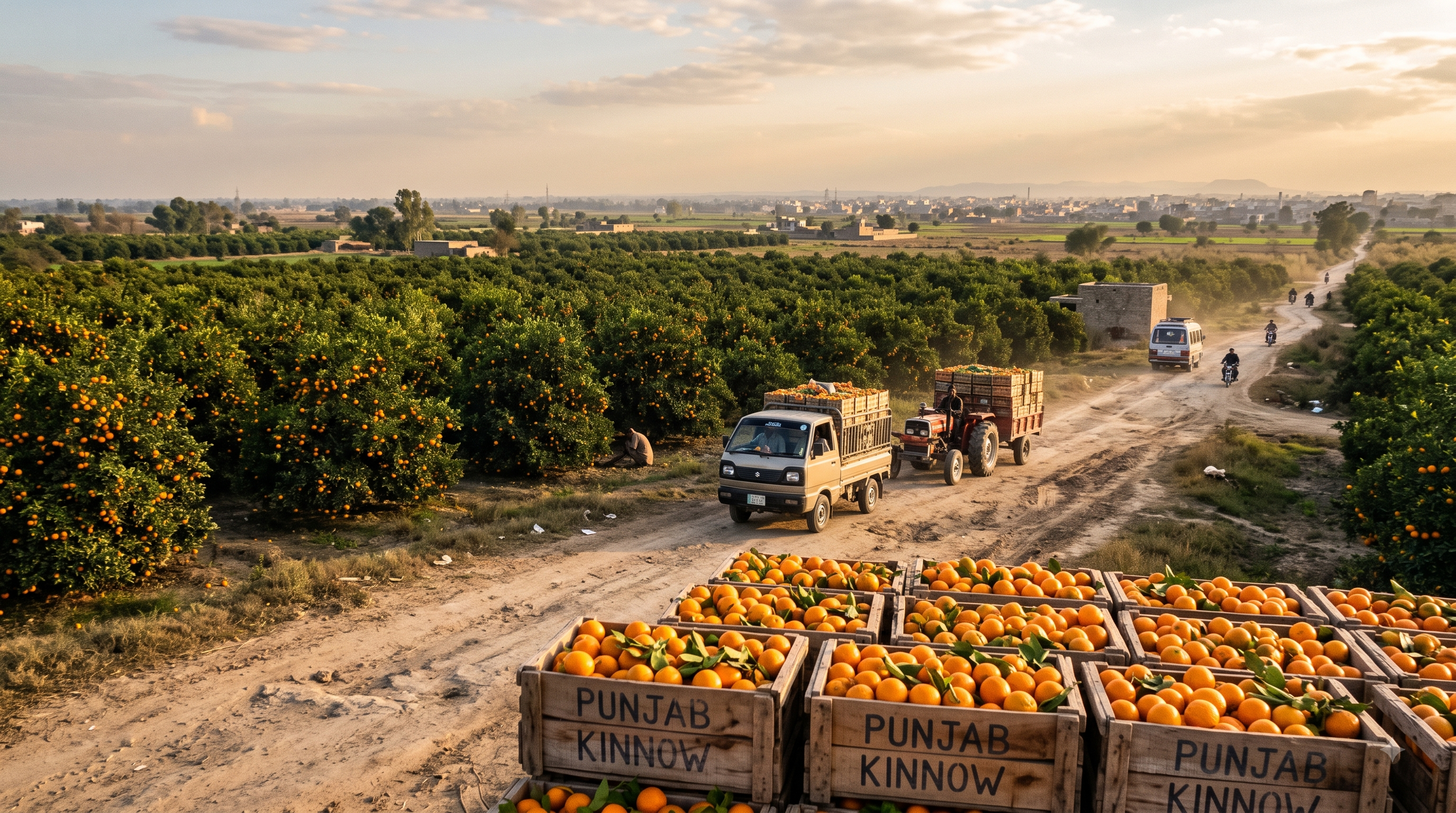 From Sargodha Orchards to Karachi Homes: The Journey of an Orange