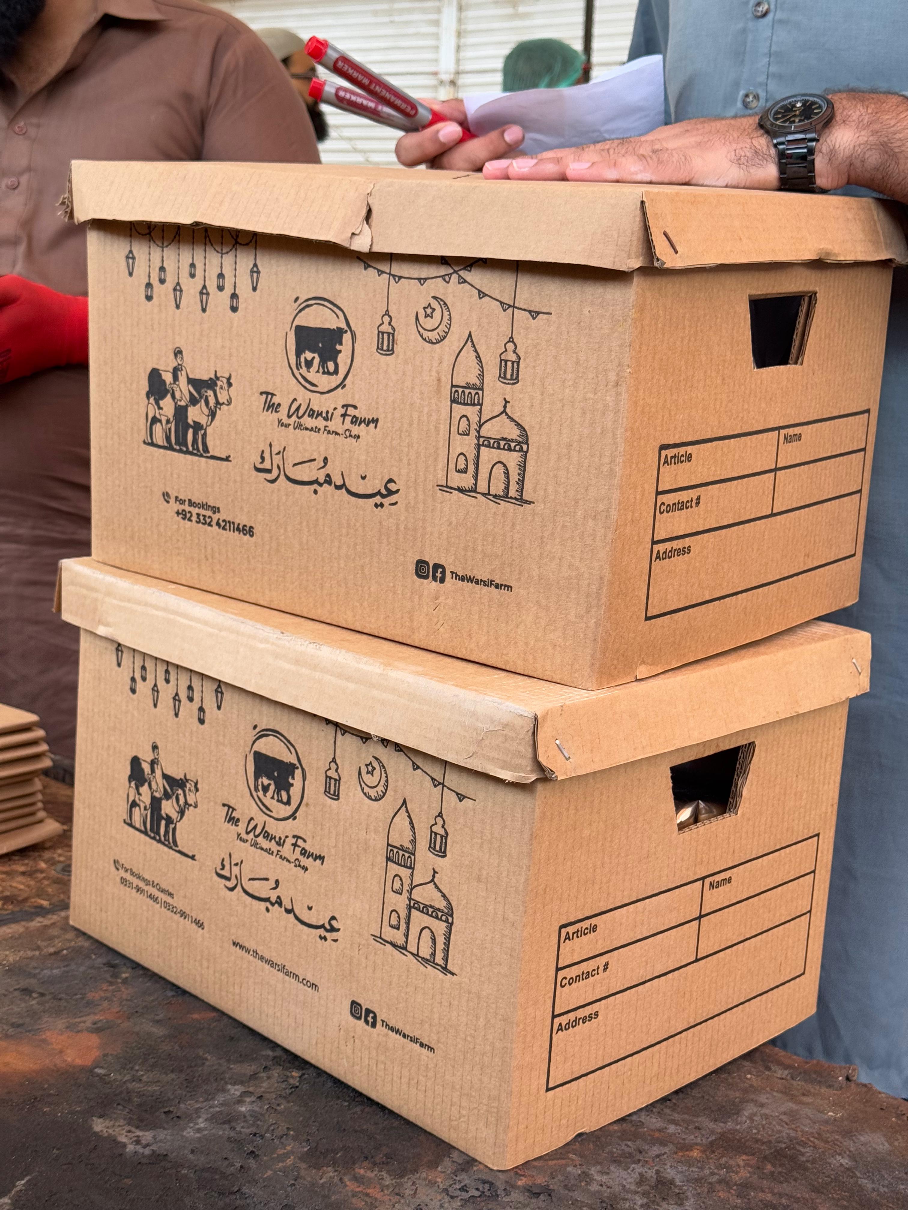 Waterproof Packaging Qurbani Meat – Clean & Safe Delivery by The Warsi Farm