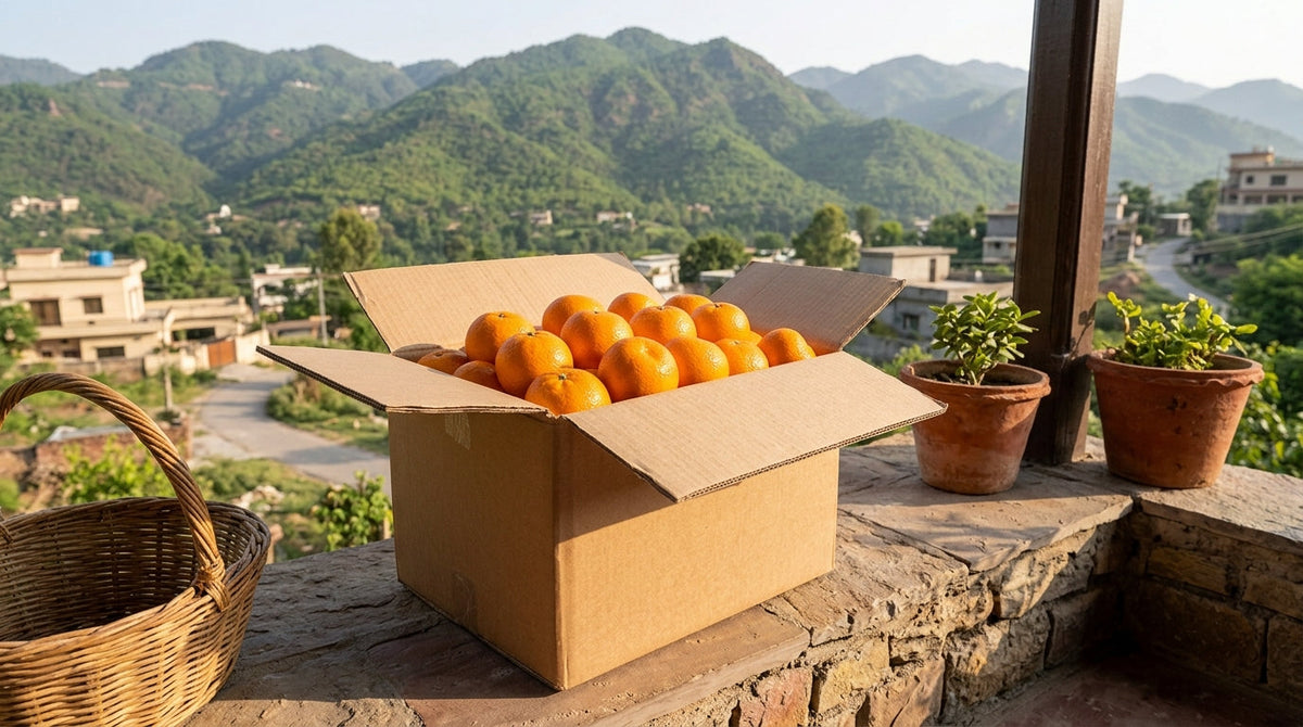 Farm fresh Sargodha Kinnow box delivery at home in Islamabad and Rawalpindi