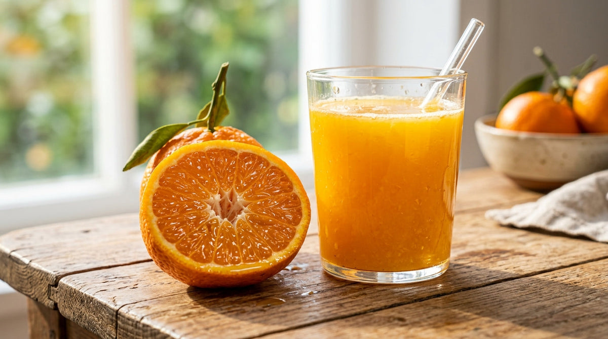 Fresh Sargodha Kinnow mandarin fruit sliced showing juicy segments for immunity